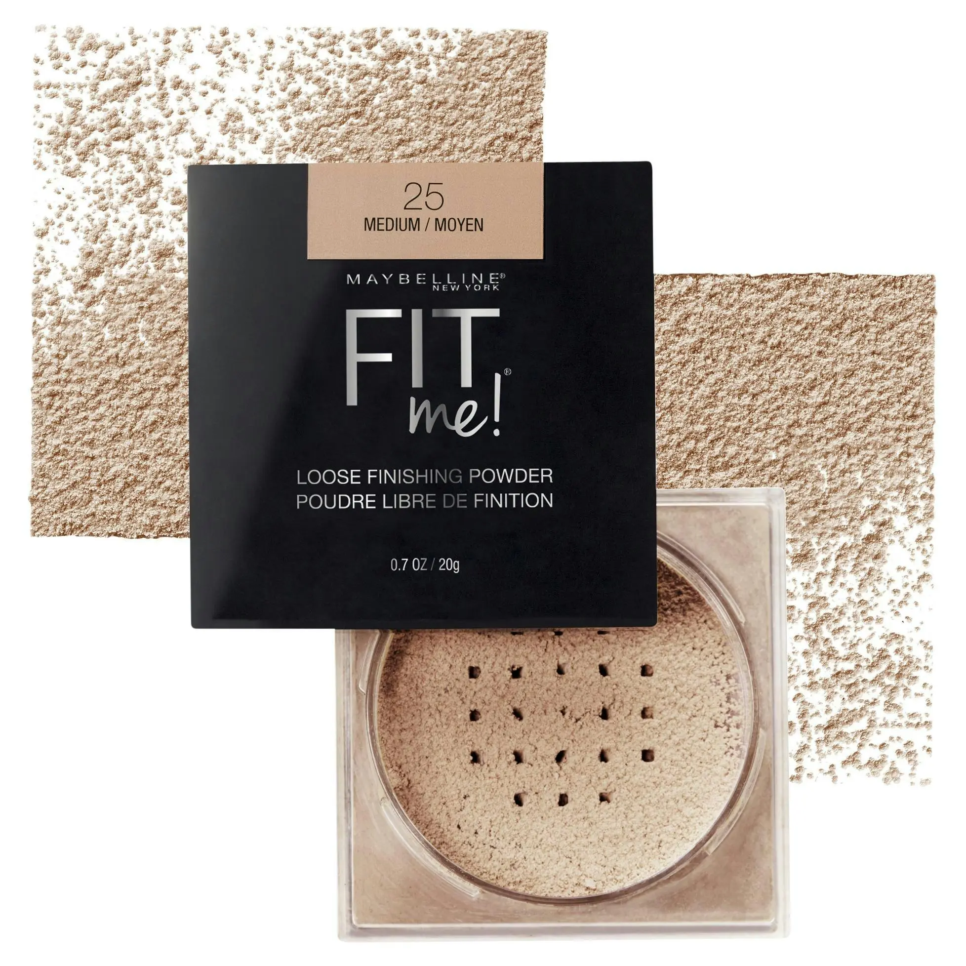 Maybelline Fit Me Loose Powder 25 Medium - Beauty