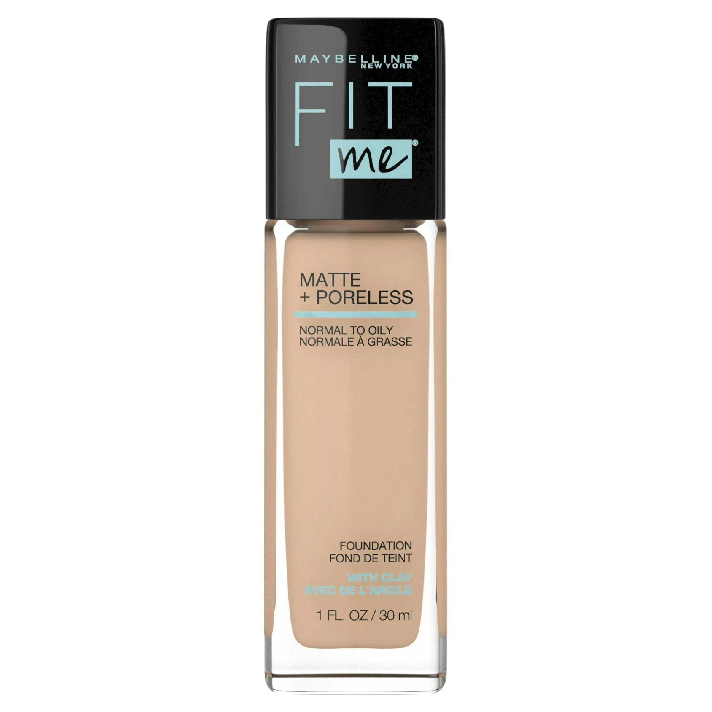 Maybelline Fit Me Matte & Poreless Mattifying Liquid Foundation Buff Beige 130 - Beauty