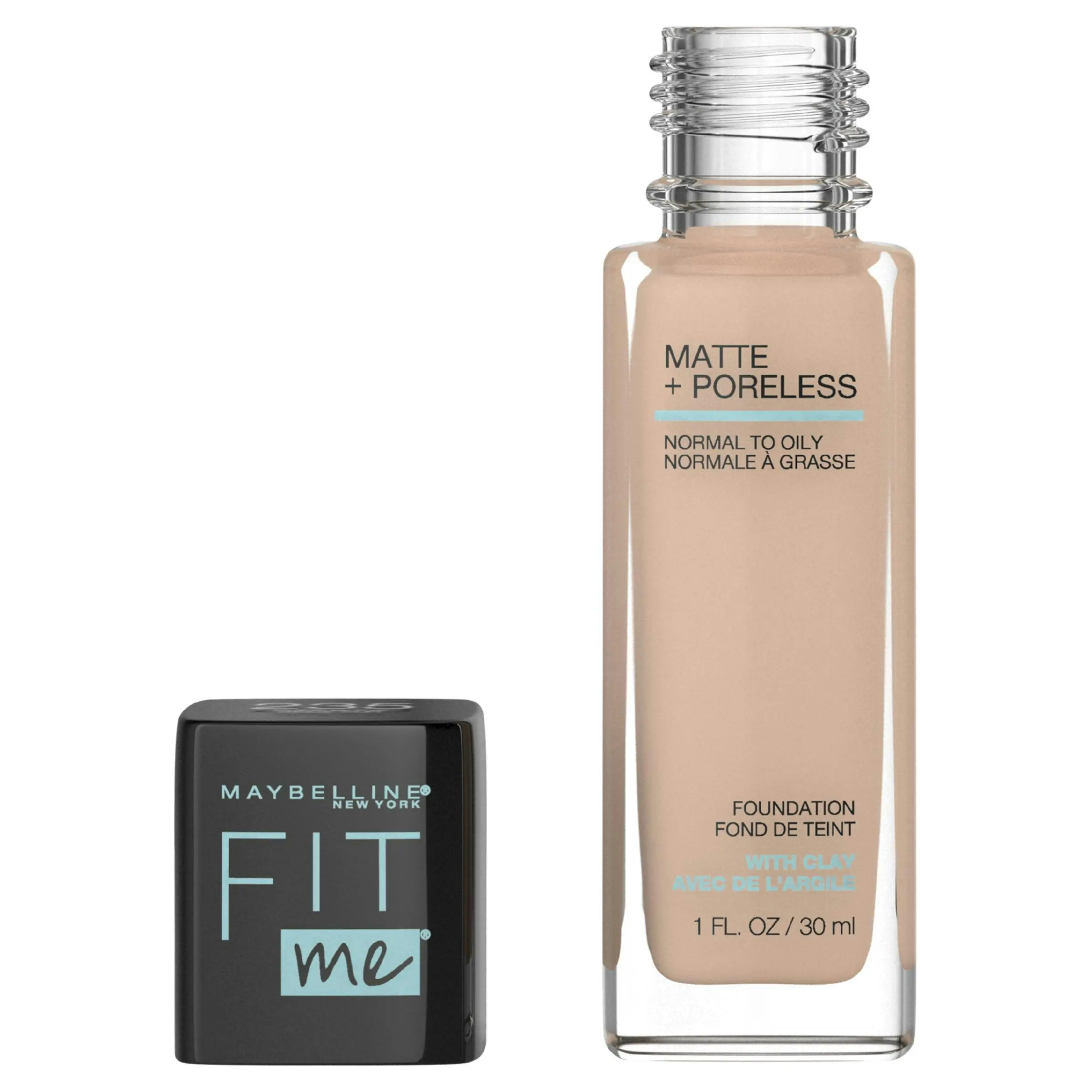 Maybelline Fit Me Matte & Poreless Mattifying Liquid Foundation Pure Beige 235 - Beauty