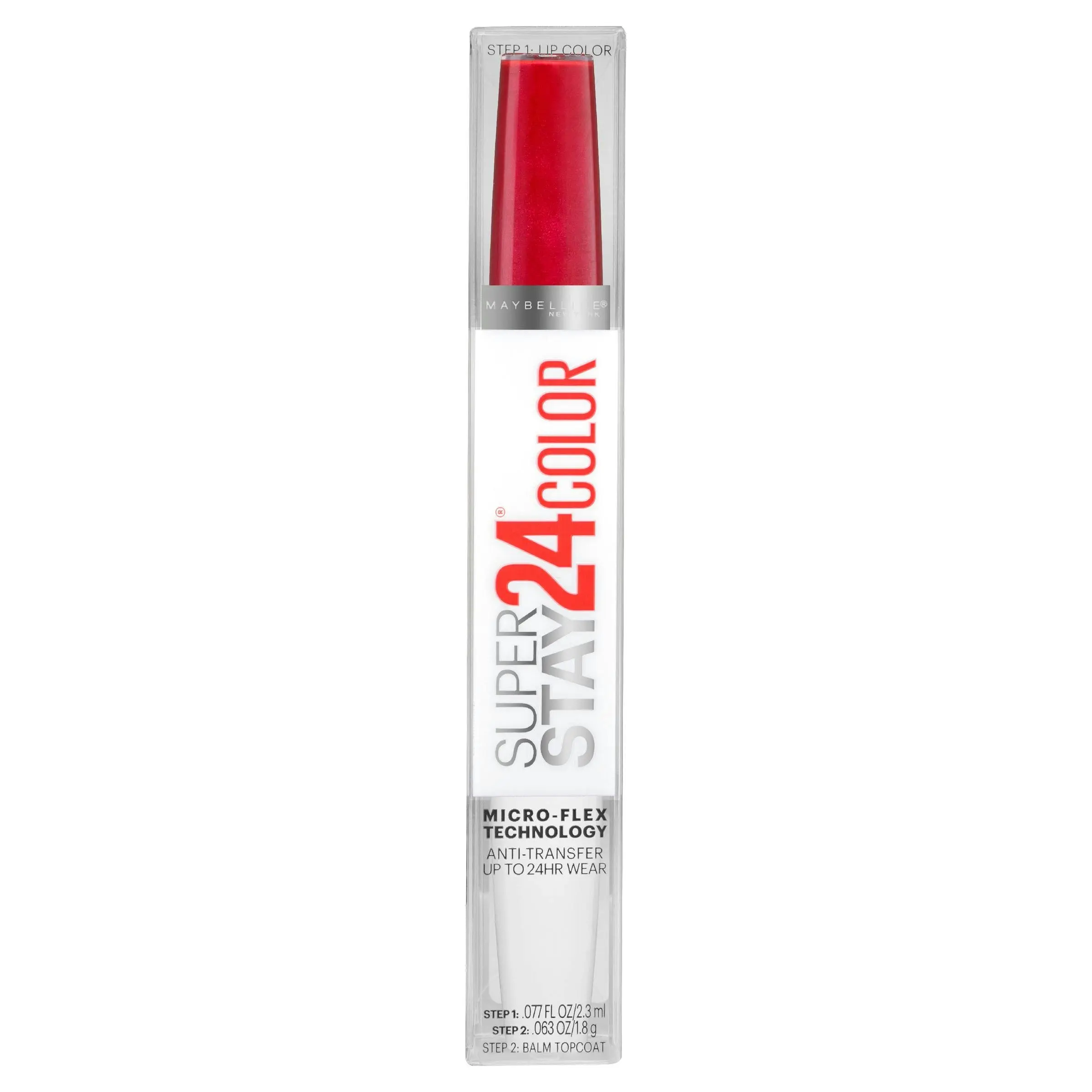 Maybelline Superstay 24 Hour Lip Colour 15 All Day Cherry - Beauty