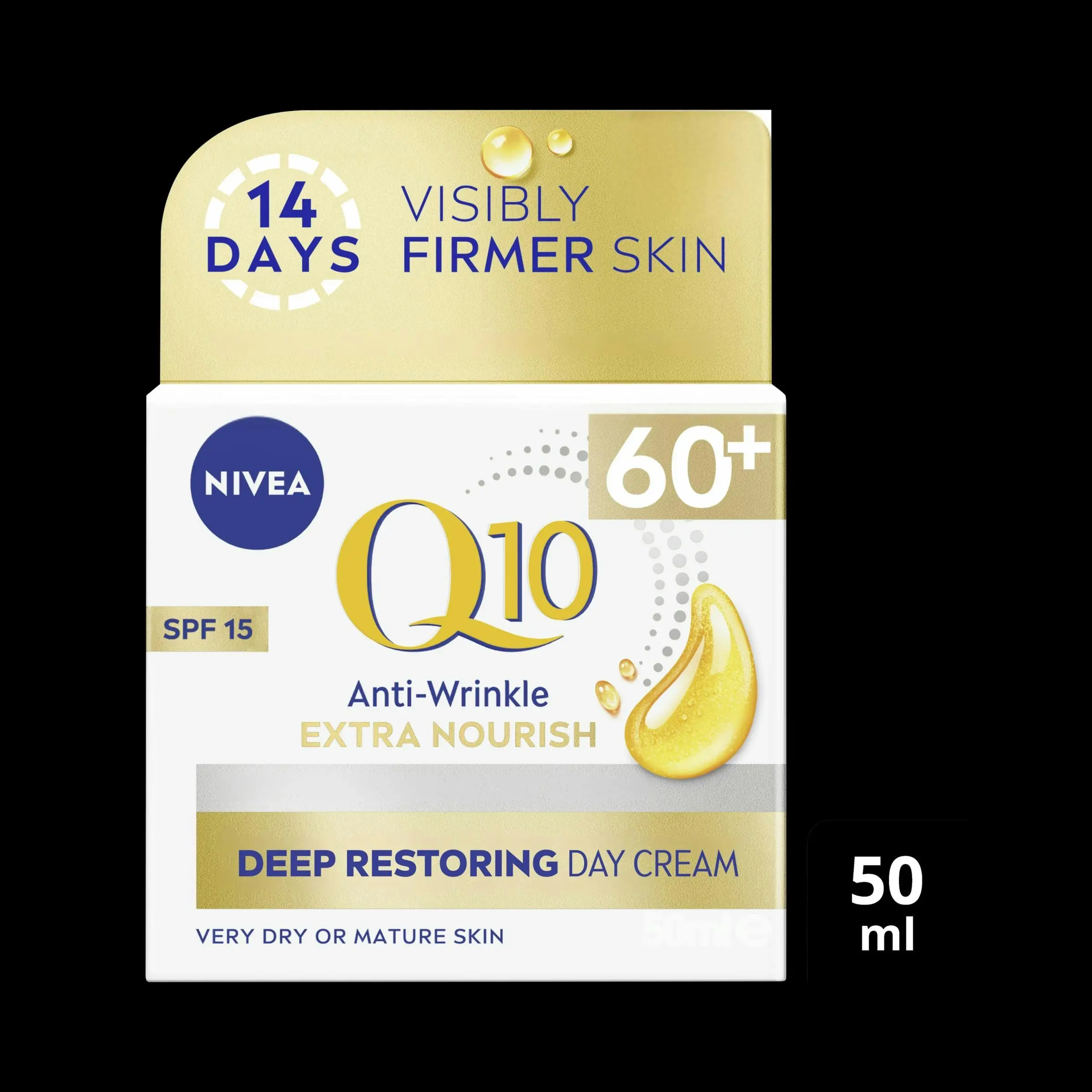 Nivea Q10 Power Mature Day Cream 50mL - Beauty