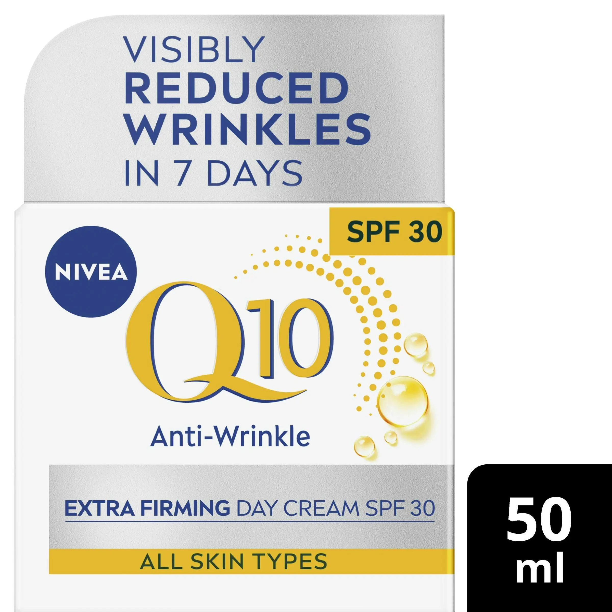 Nivea Q10 Power Protecting Day Cream SPF30+ 50mL - Beauty
