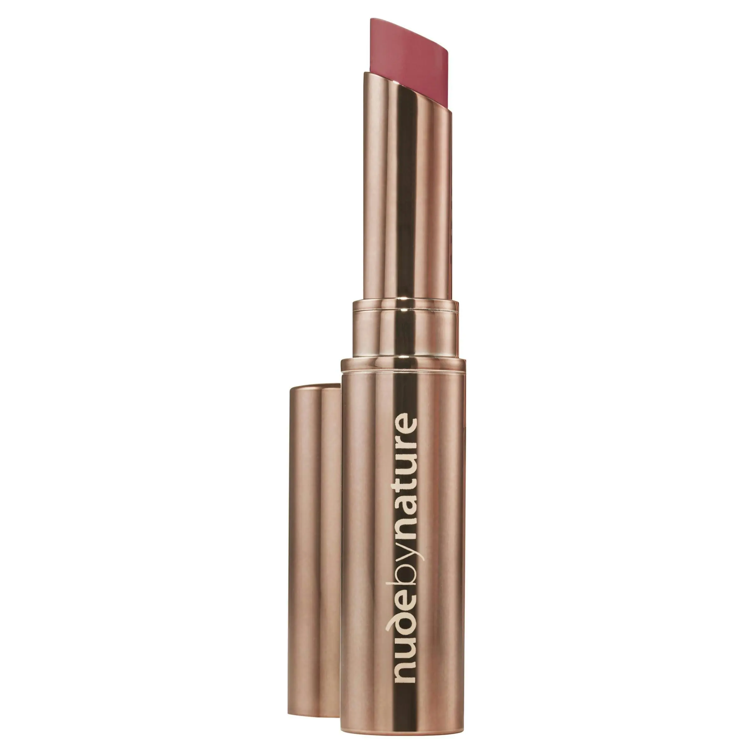 Nude by Nature Creamy Matte Lipstick 07 Red Blossom - Beauty