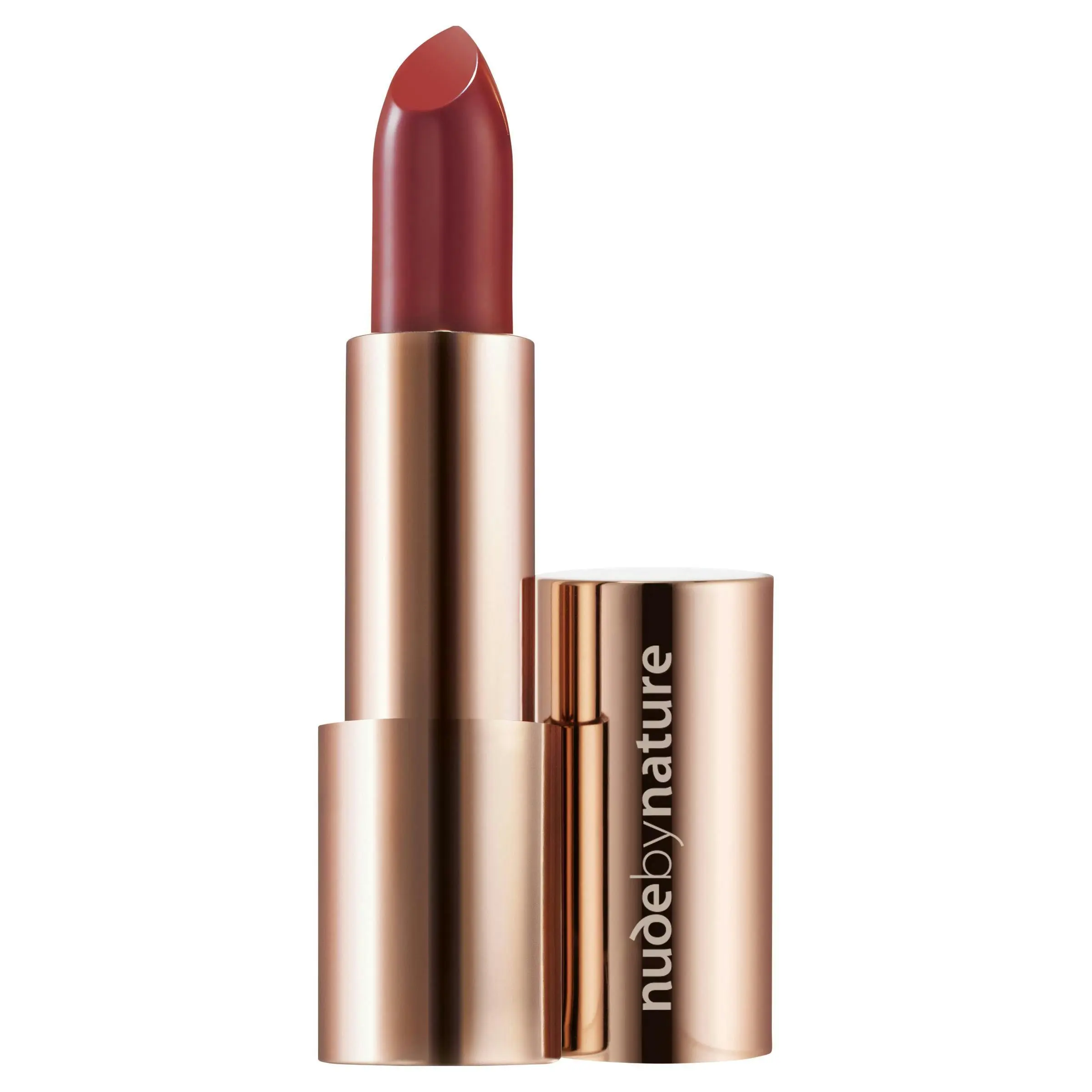 Nude by Nature Moisture Shine Lipstick 08 Garnet 4G - Beauty