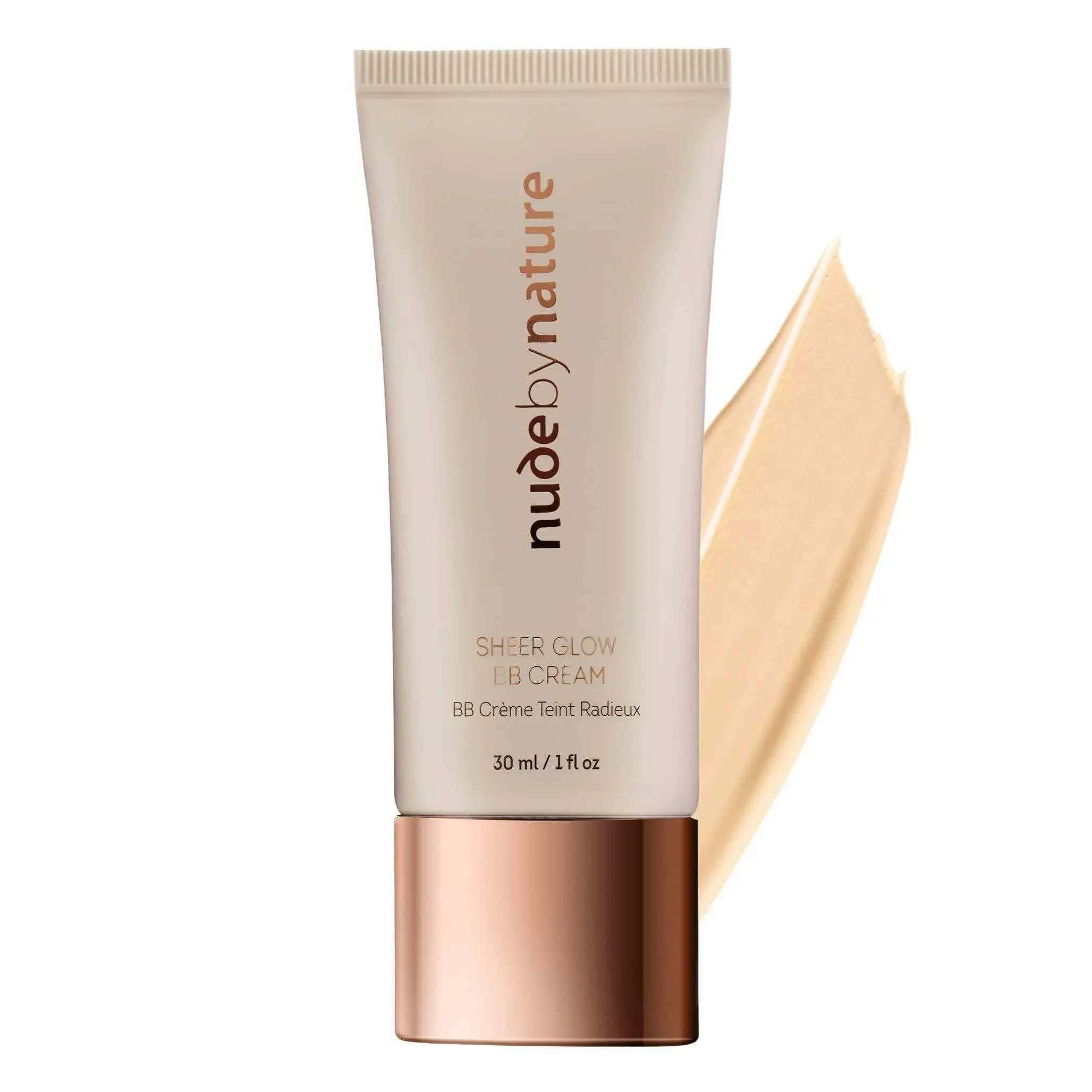 Nude by Nature Sheer Glow Bb Cream 30mL 01 Porcelain - Beauty