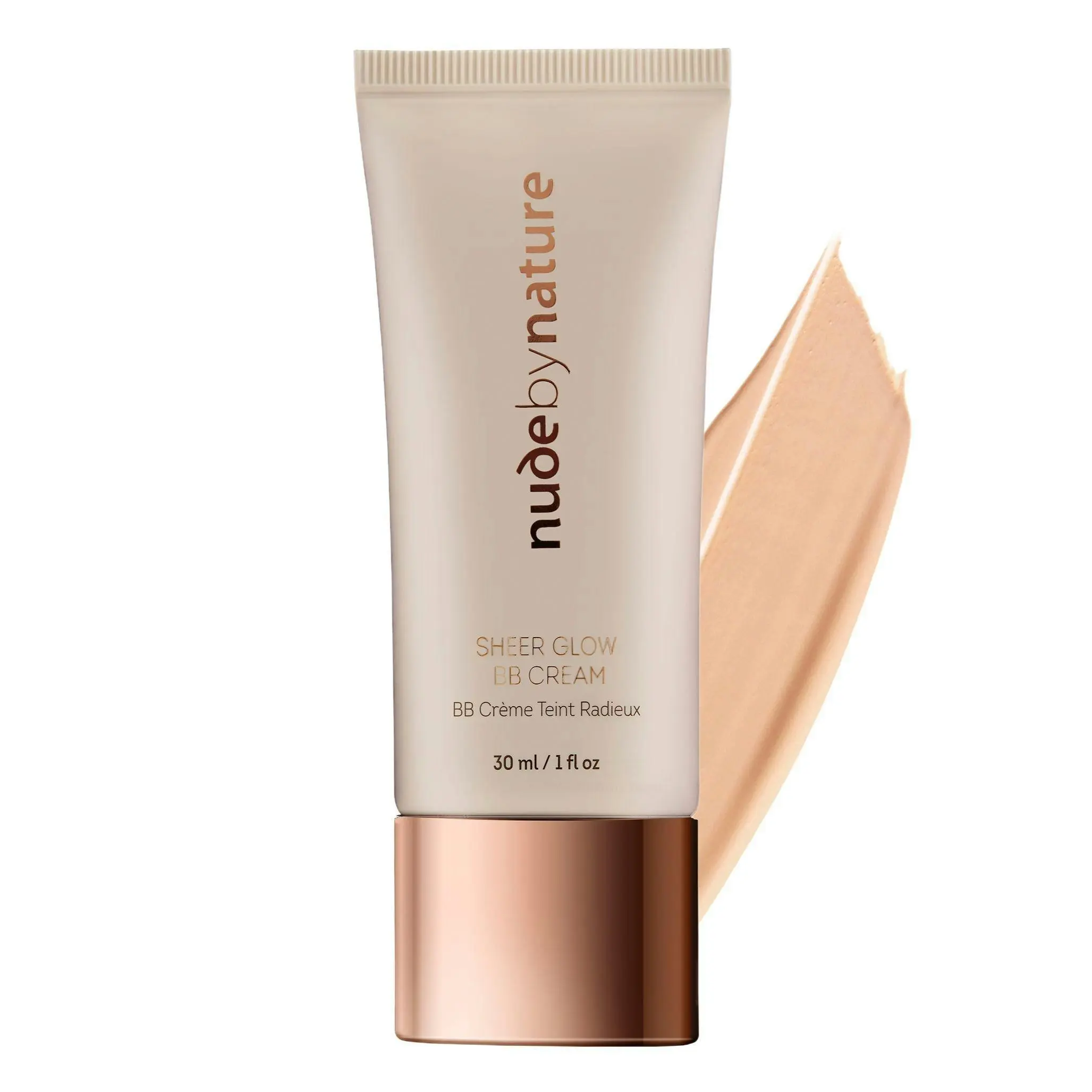 Nude by Nature Sheer Glow Bb Cream 30mL 02 Soft Sand - Beauty