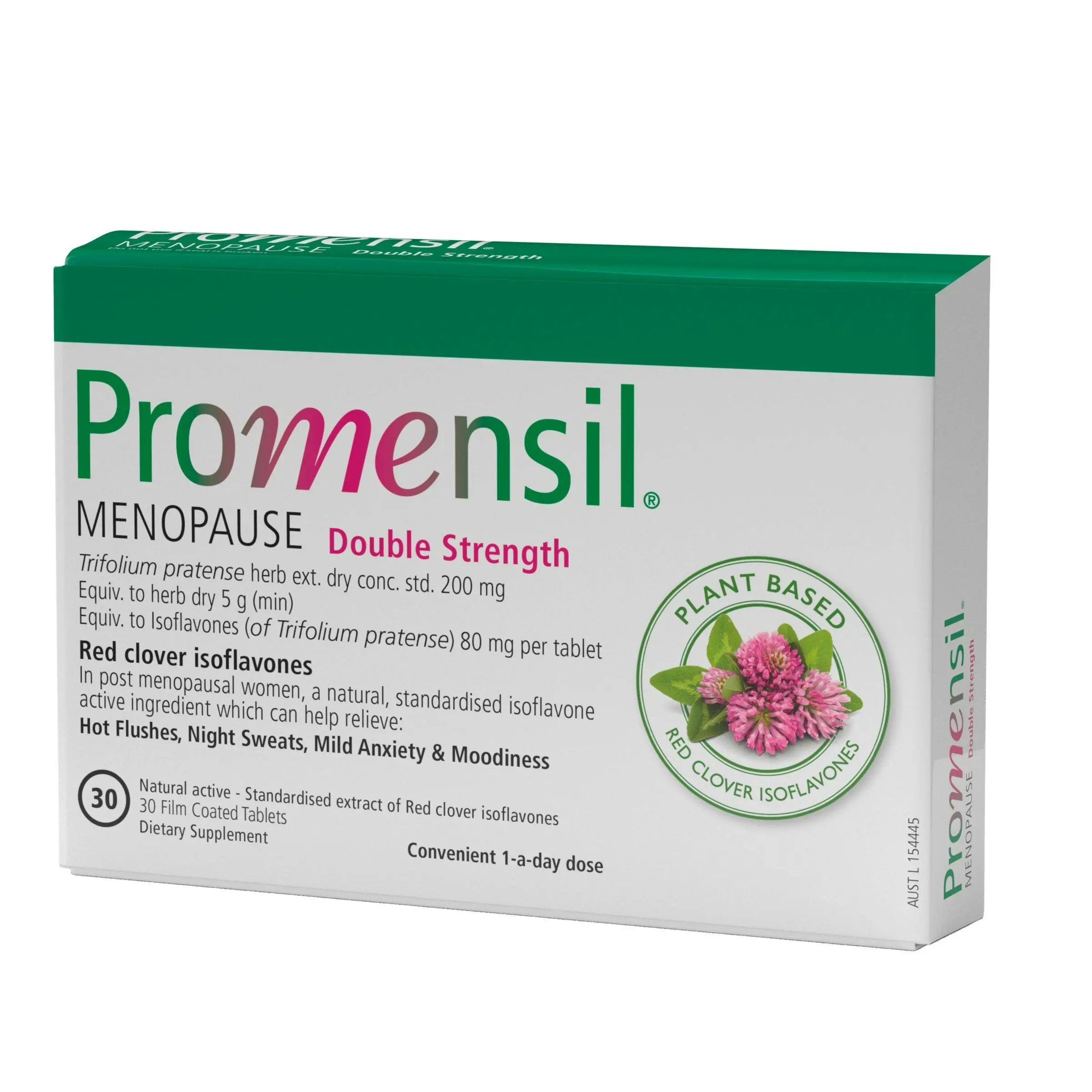 Promensil Menopause Double Strength 30 Tablets - Health