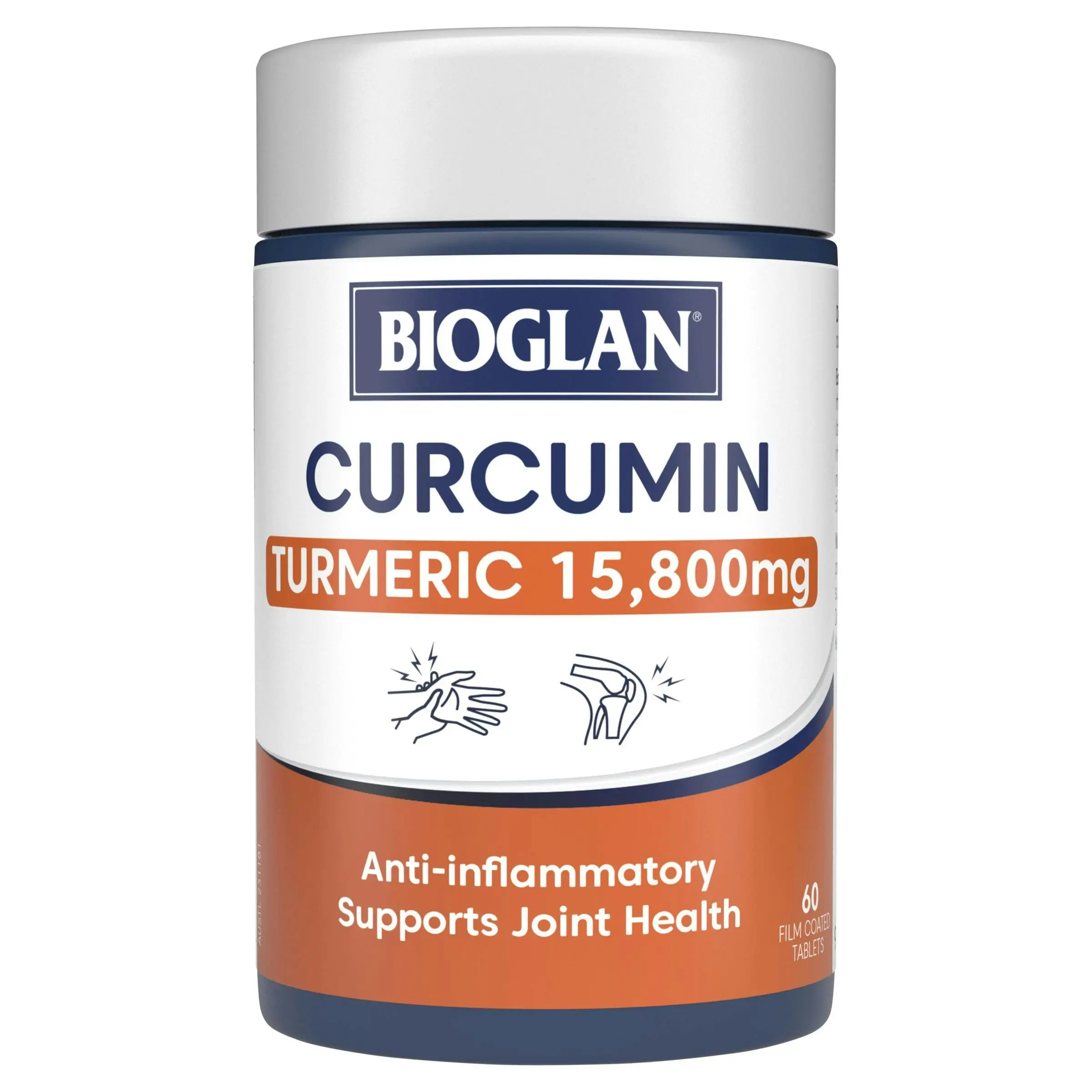 Bioglan Clinical Curcumin 15,800mg 60 Tablets - Health