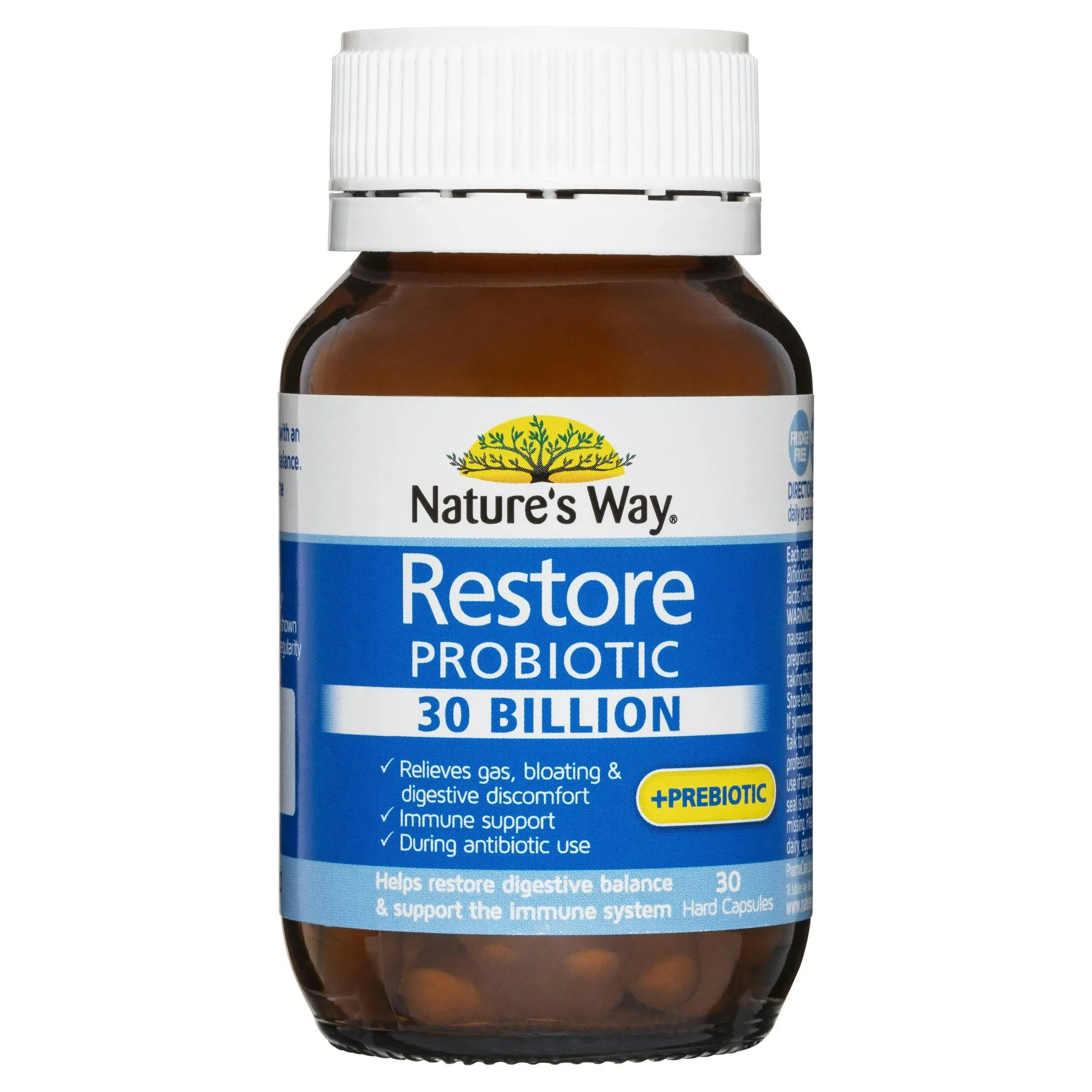 Nature's Way Restore Probiotic 30 Billion 30 Capsules - Health