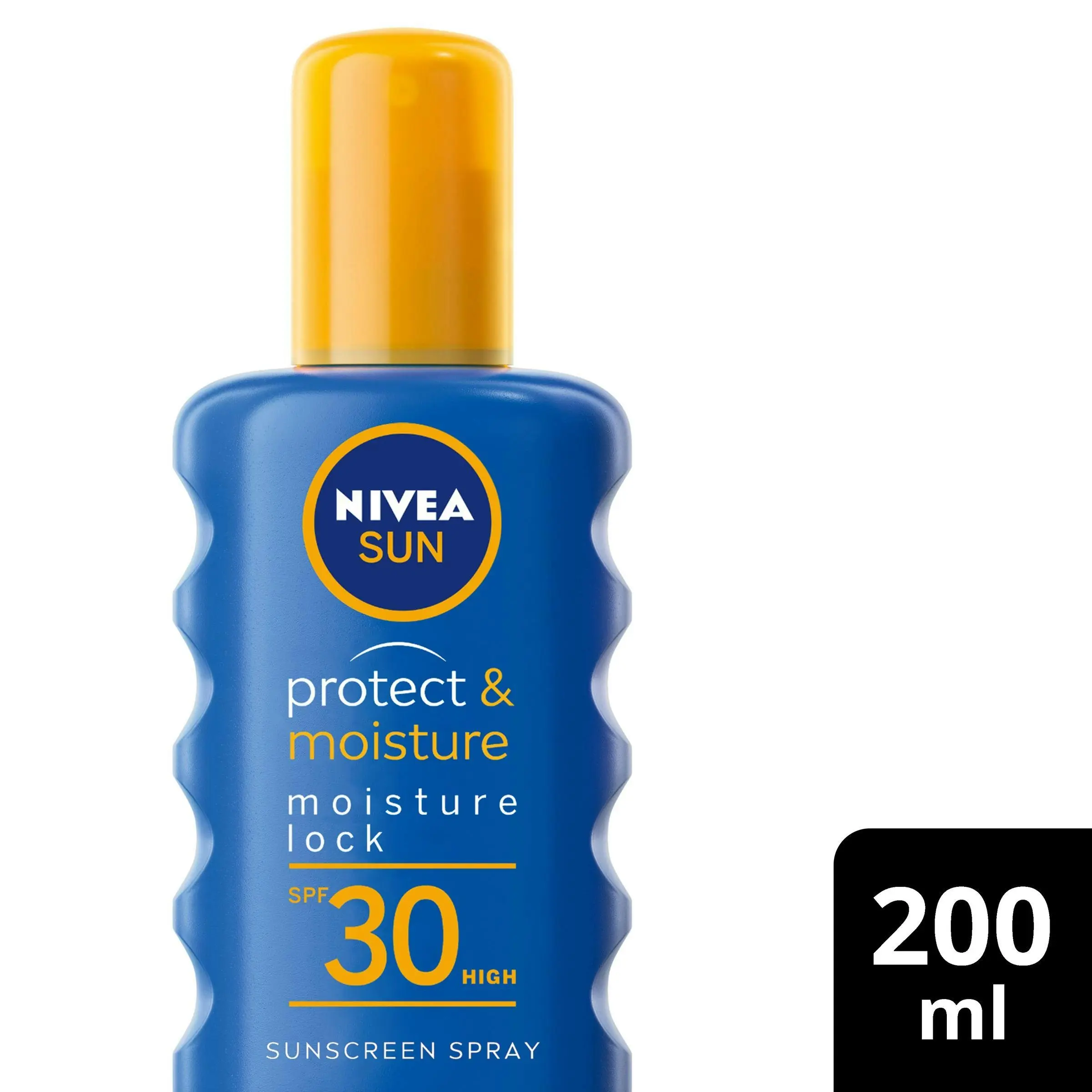 Nivea Sun Protect & Moisture Moisture Lock SPF 30+ Sunscreen Spray - Beauty