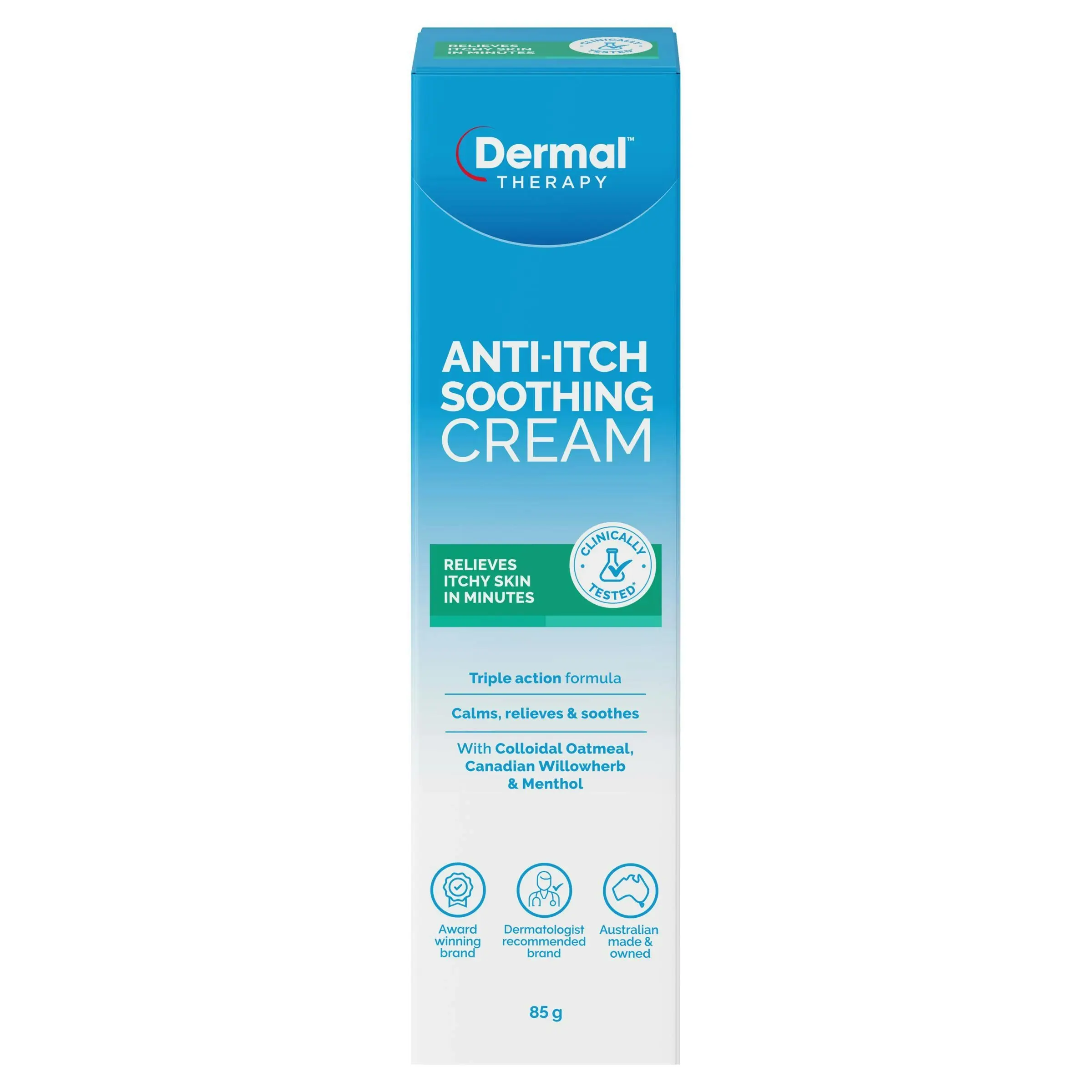 Dermal Therapy Anti Itch Soothing Cream 85g - Beauty