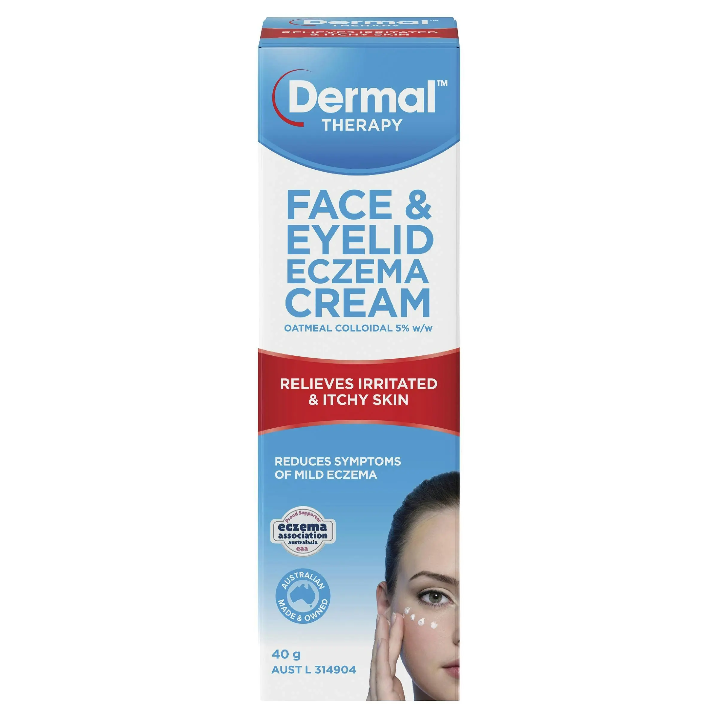 Dermal Therapy Face & Eyelid Eczema Cream 40g - Beauty