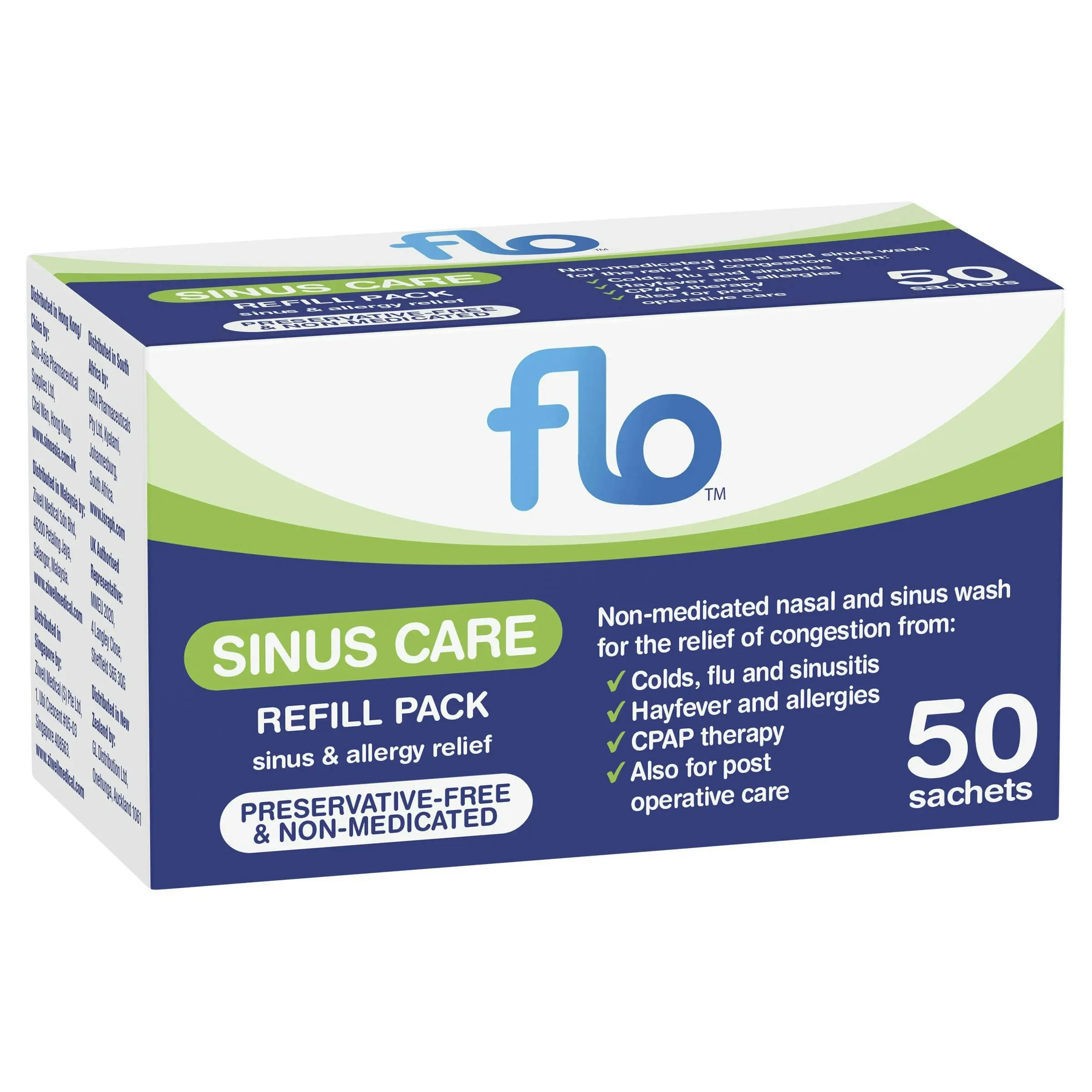 Flo Sinus Care Refill 50 Sachets - Health