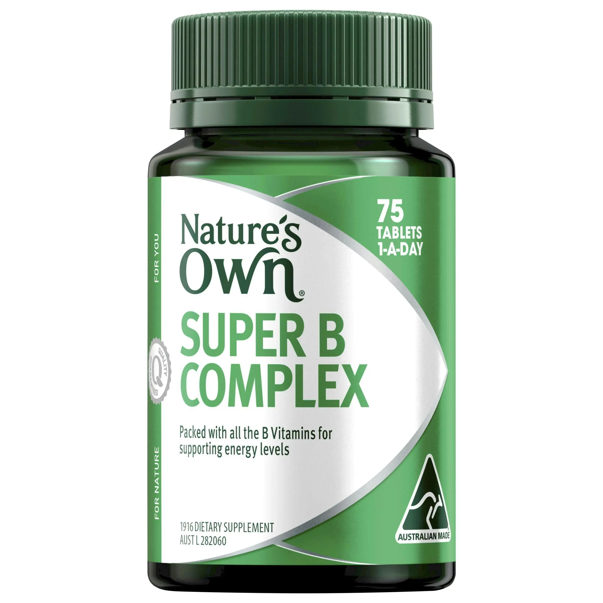 Nature's Own Super B Complex 75 Tablets - Health