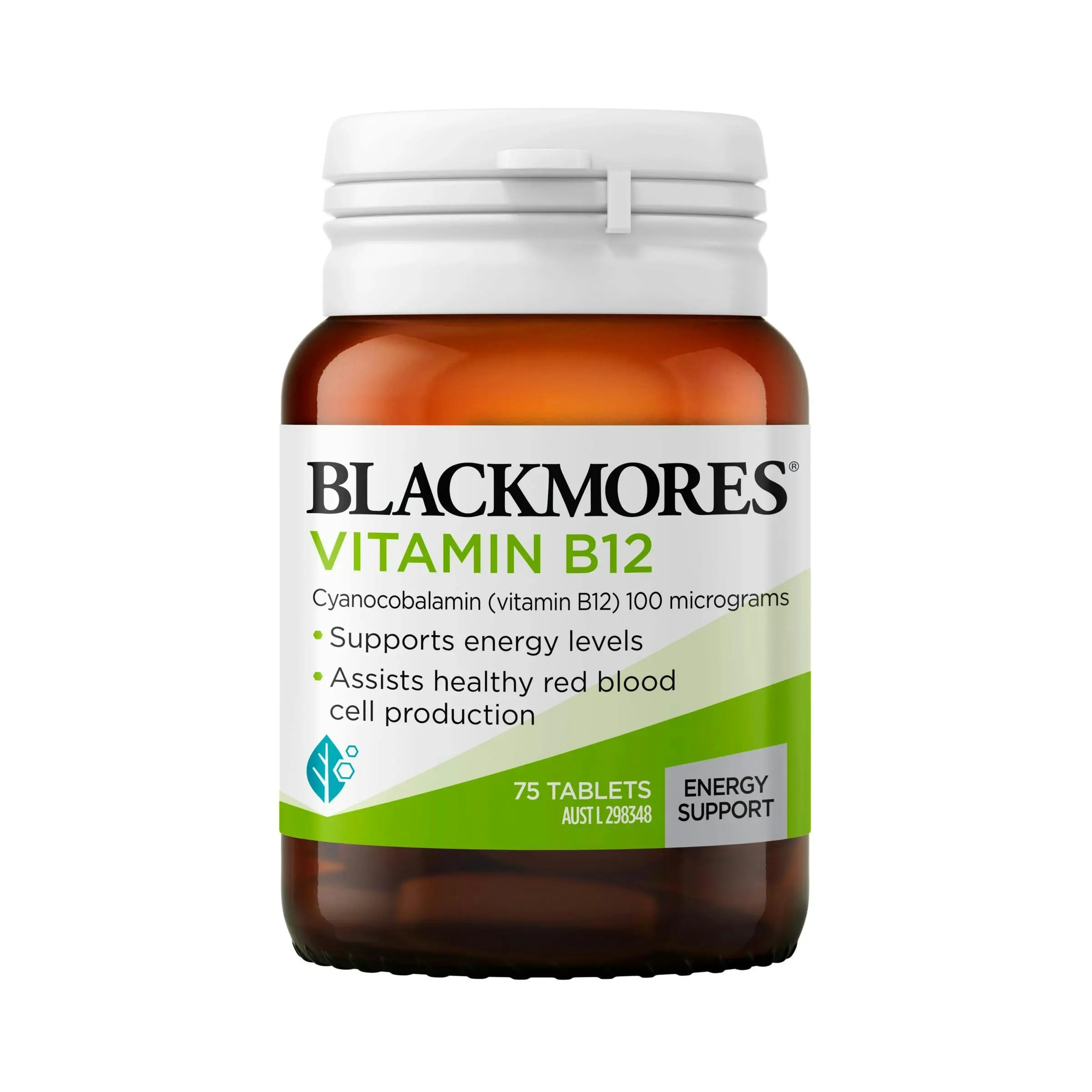 Blackmores Vitamin B12 75 Tablets - Health