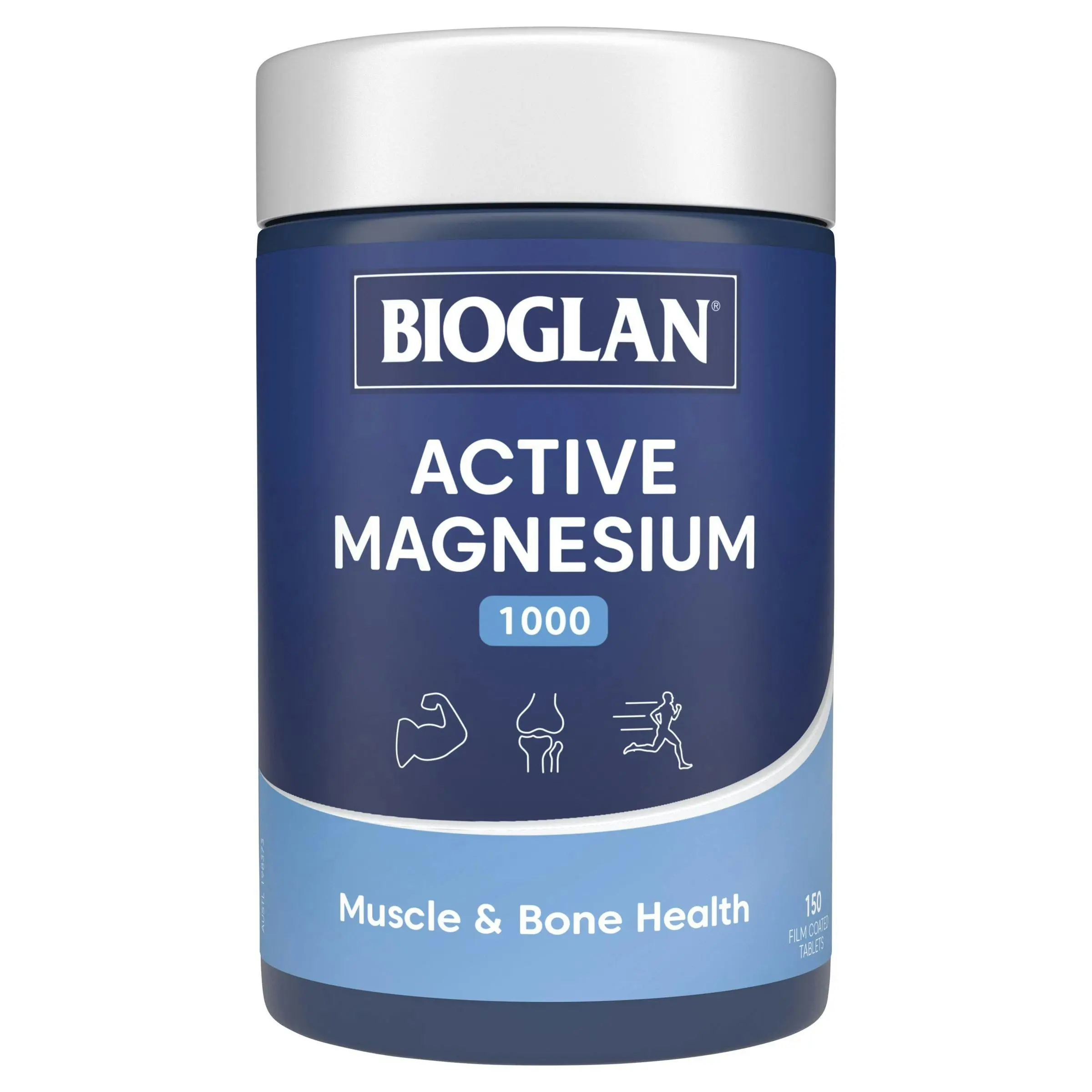 Bioglan Active Magnesium 1000mg 150 Tablets - Health