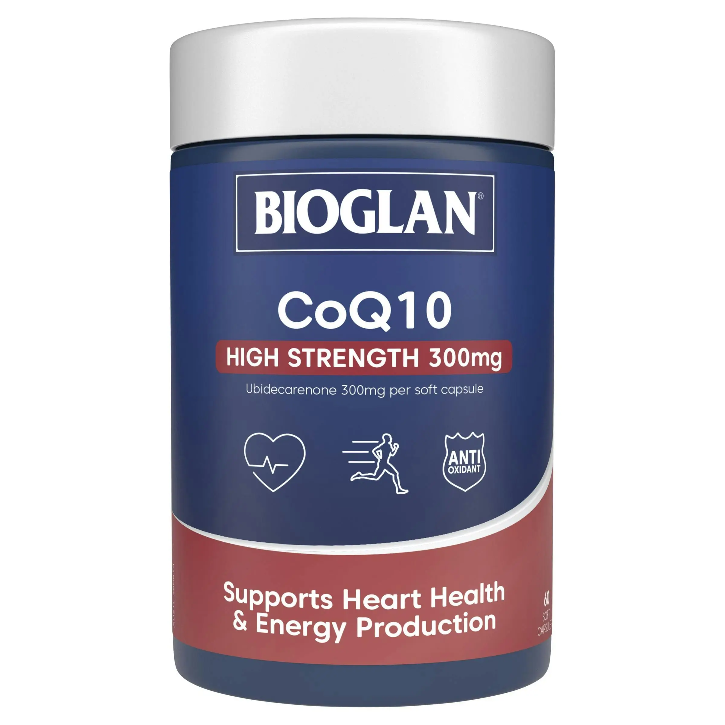 Bioglan CoQ10 300mg 60 Capsules - Health