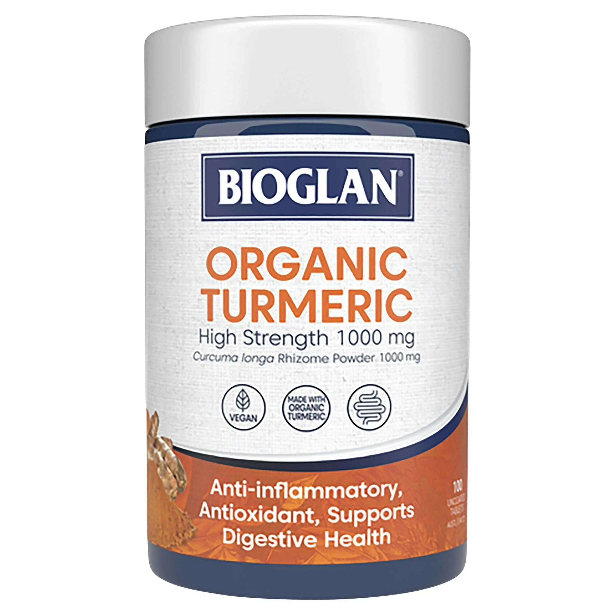 Bioglan Turmeric 1000mg 100 Tablets - Health