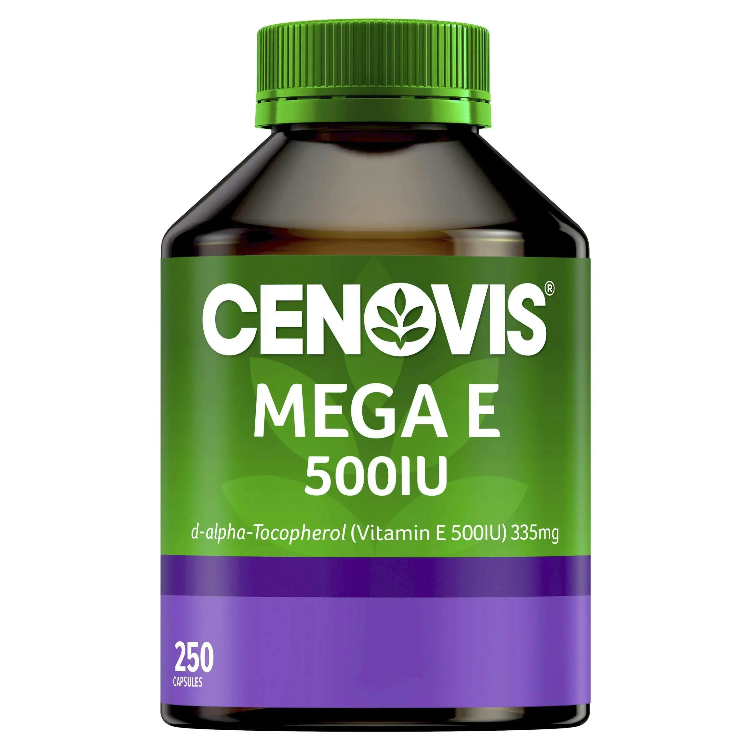 Cenovis Mega E 500IU Value Pack 250 Capsules - Health