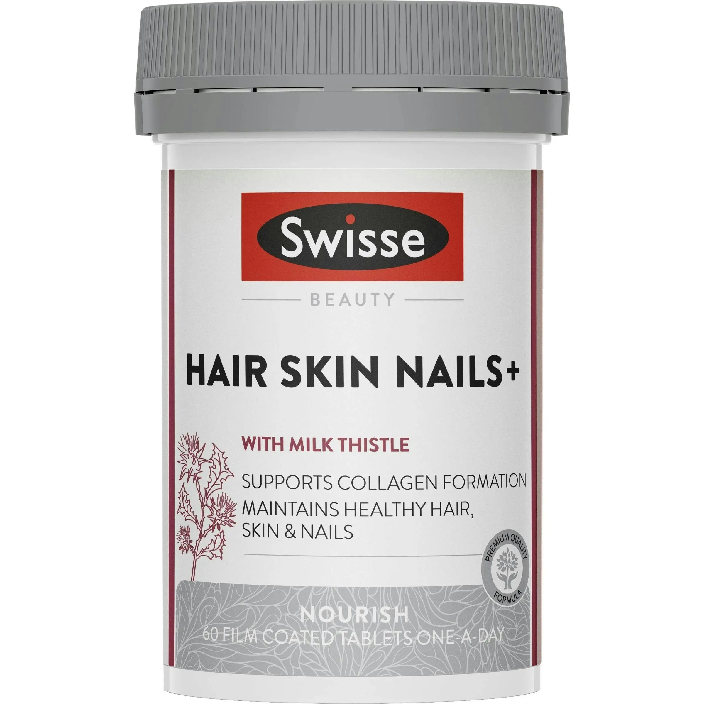 Swisse Beauty Hair Skin Nails+ 60 Tablets - Health