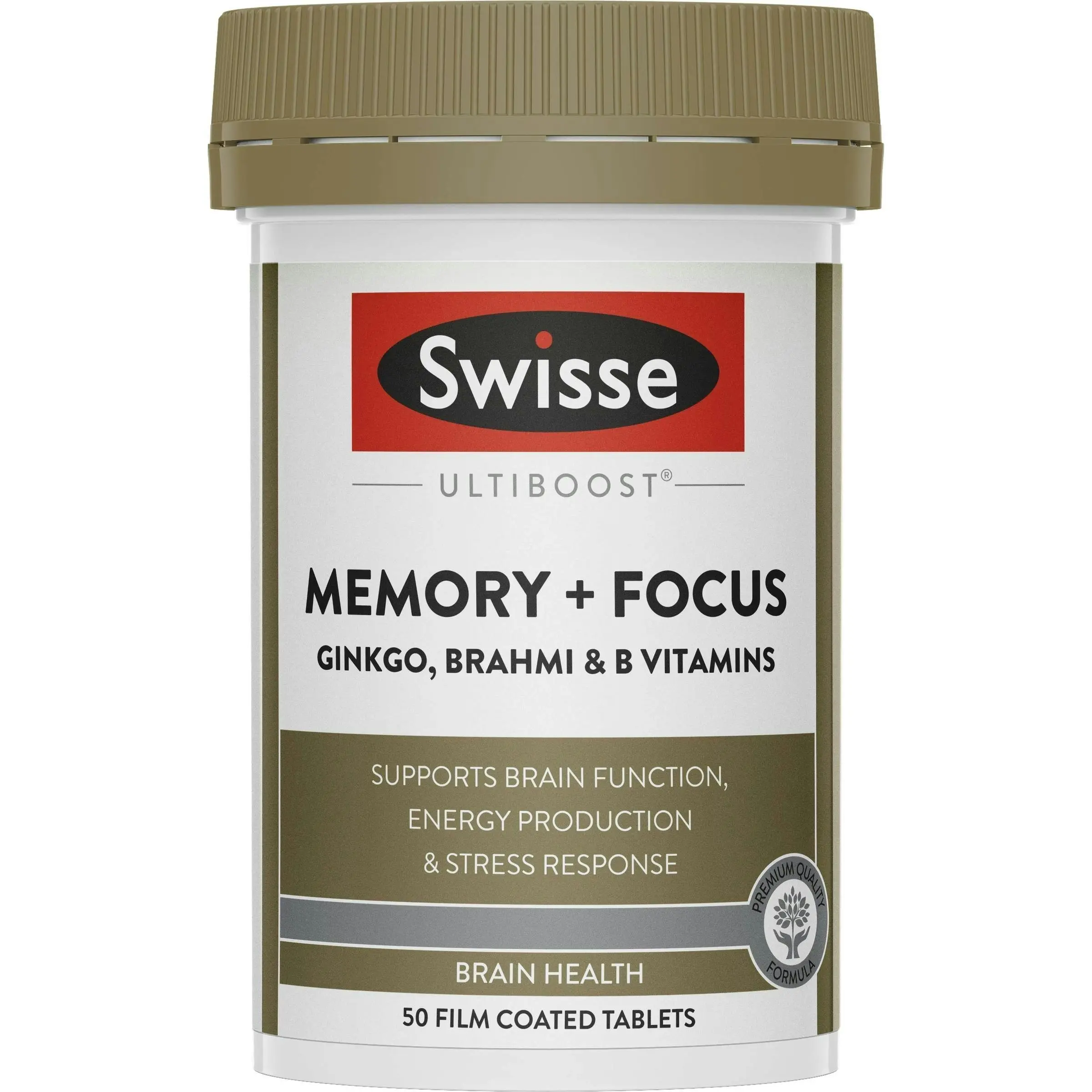 Swisse Ultiboost Memory + Focus 50 Tablets - Health