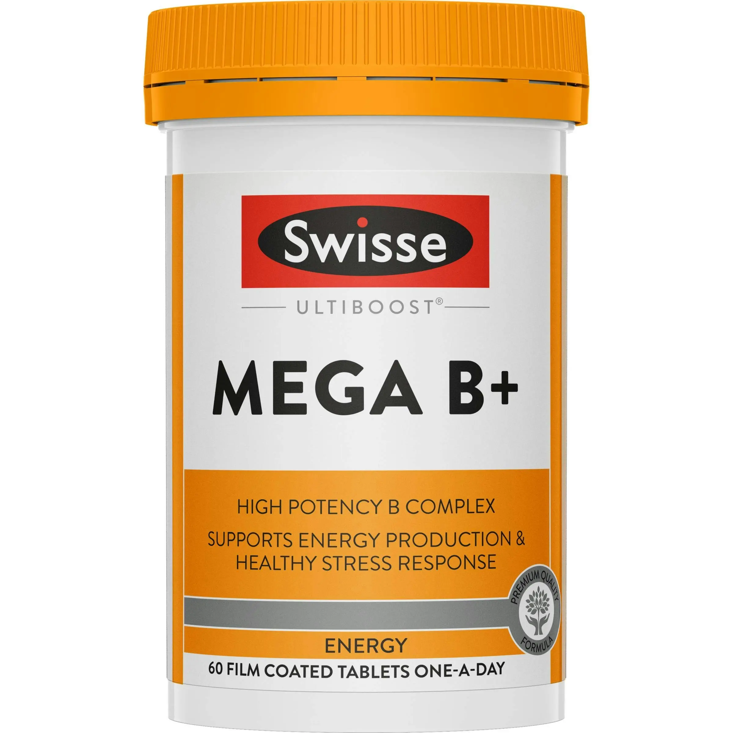 Swisse Ultiboost Mega B+ 60 Tablets - Health