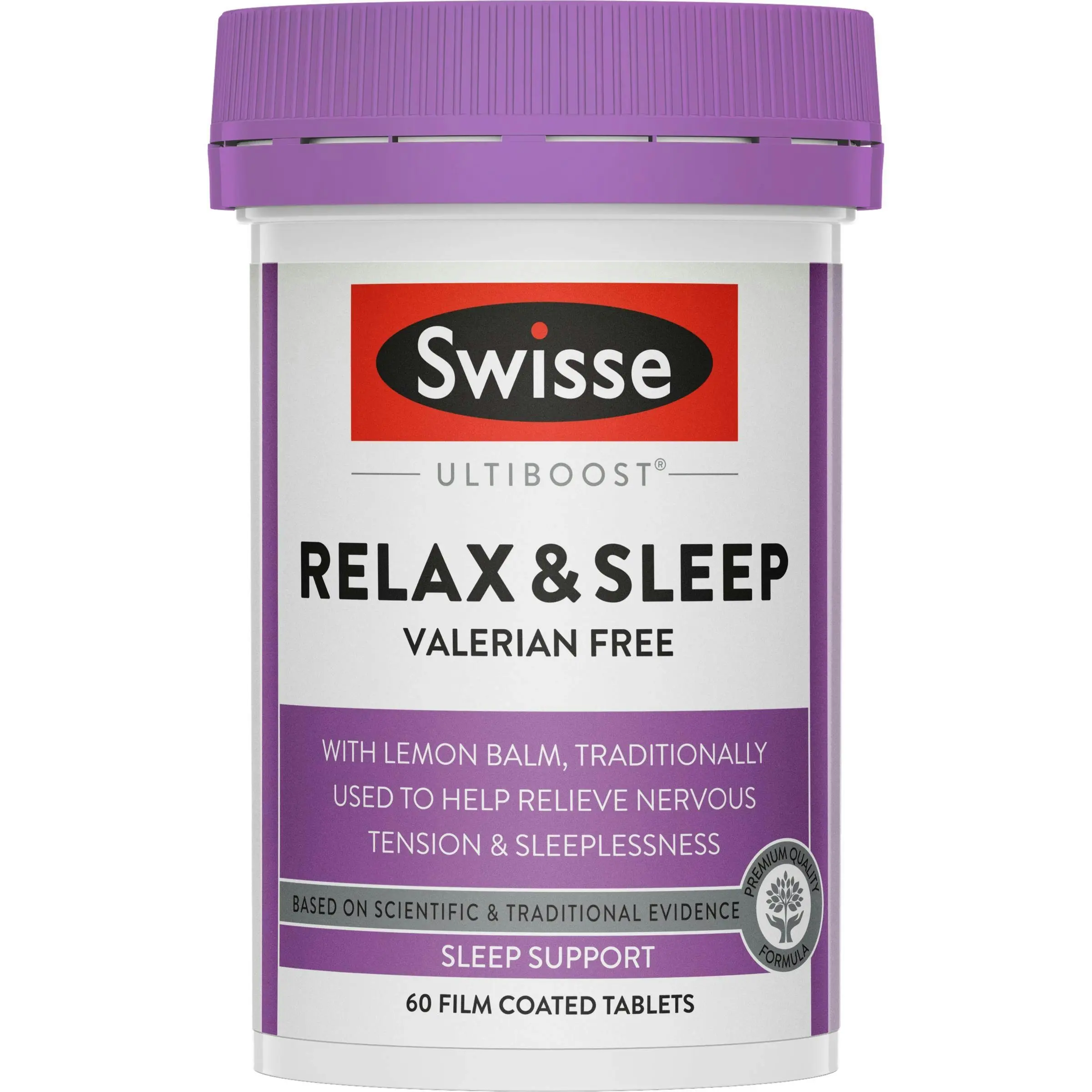 Swisse Ultiboost Relax & Sleep 60 Tablets - Health