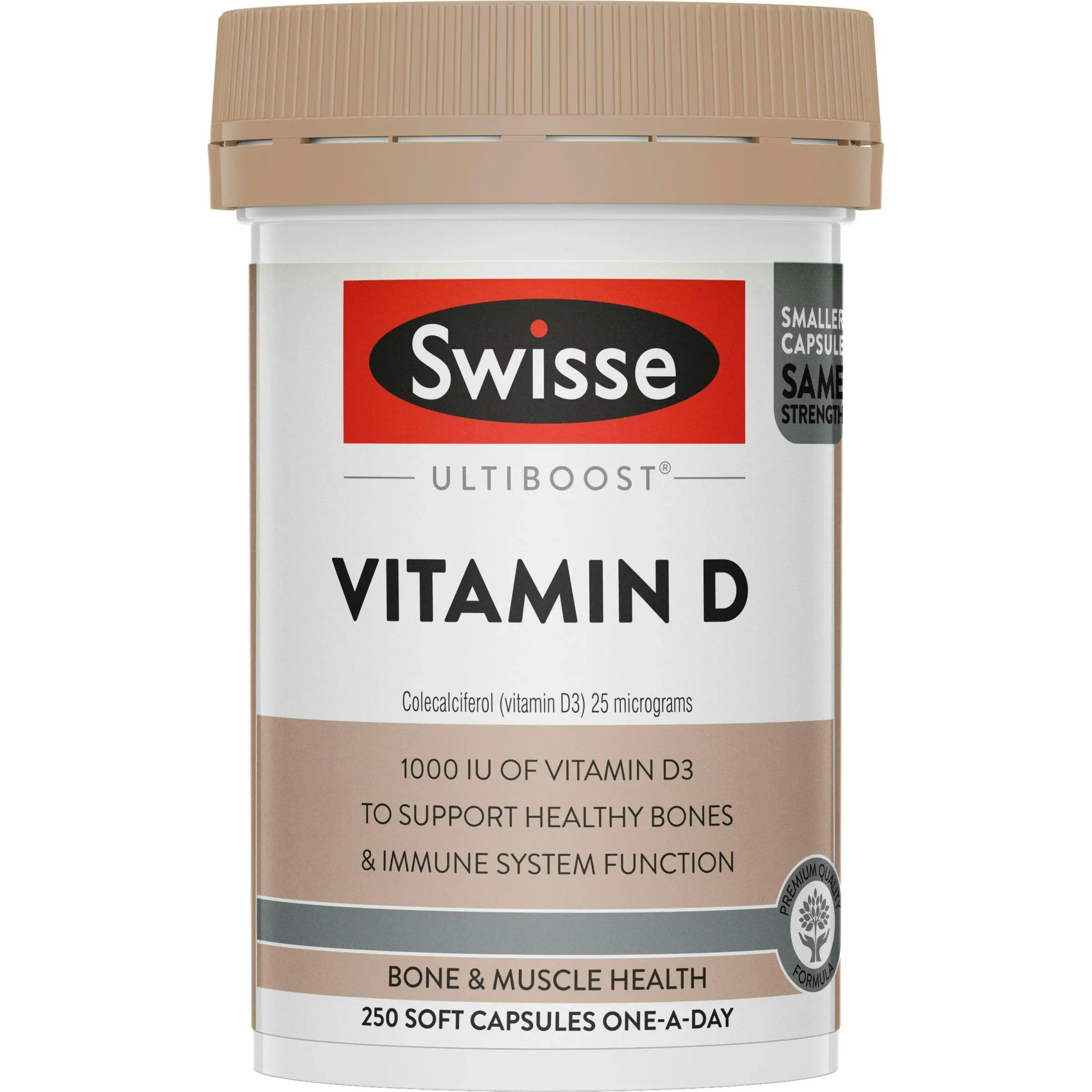 Swisse Ultiboost Vitamin D 250 Tablets - Health
