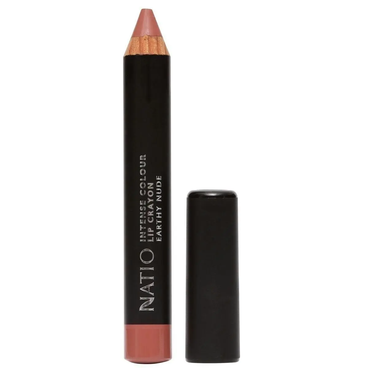Natio Intense Colour Lip Crayon Earthy Nudes - Beauty