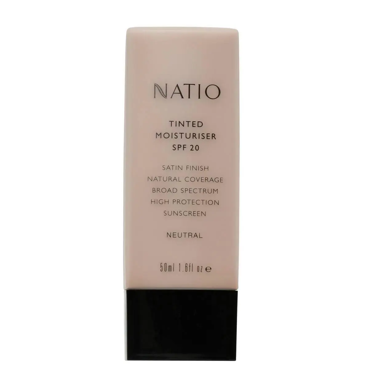 Natio Tinted Moisturiser SPF 20 In Neutral 50ml - Beauty