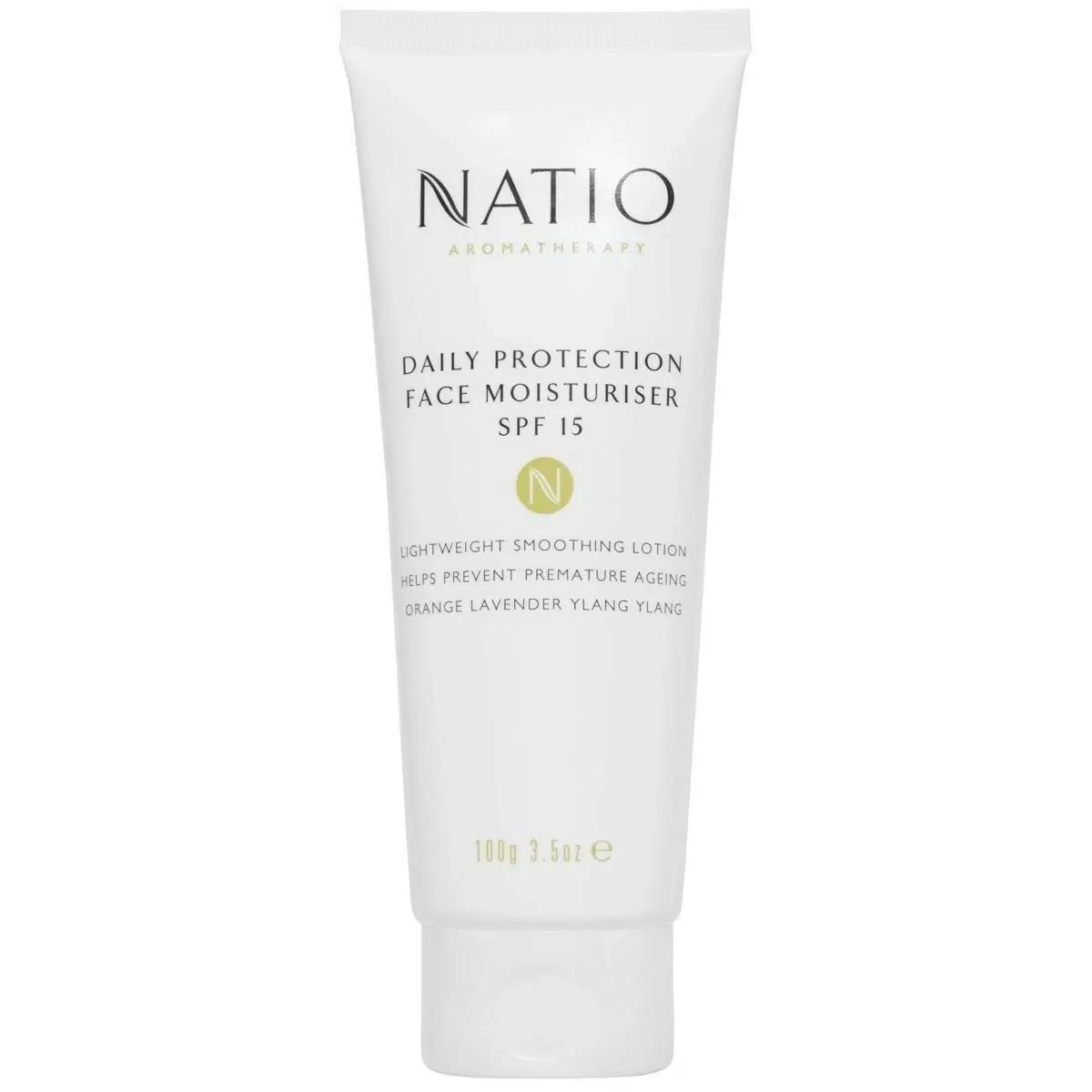 Natio Daily Protect Face Moist SPF 15+ 100ml - Beauty
