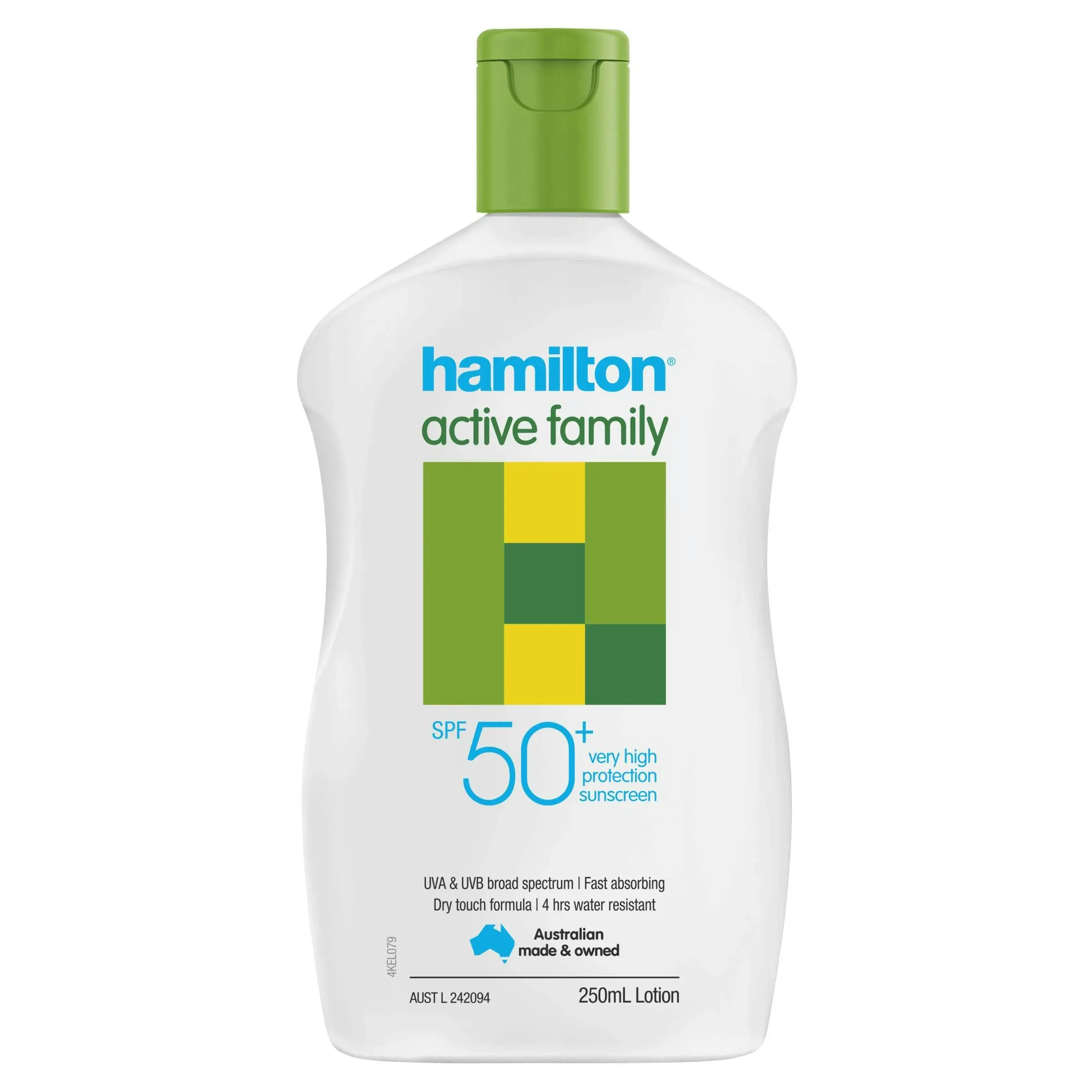 Hamilton Sun Active Family SPF50+ Lotion 250mL - Beauty