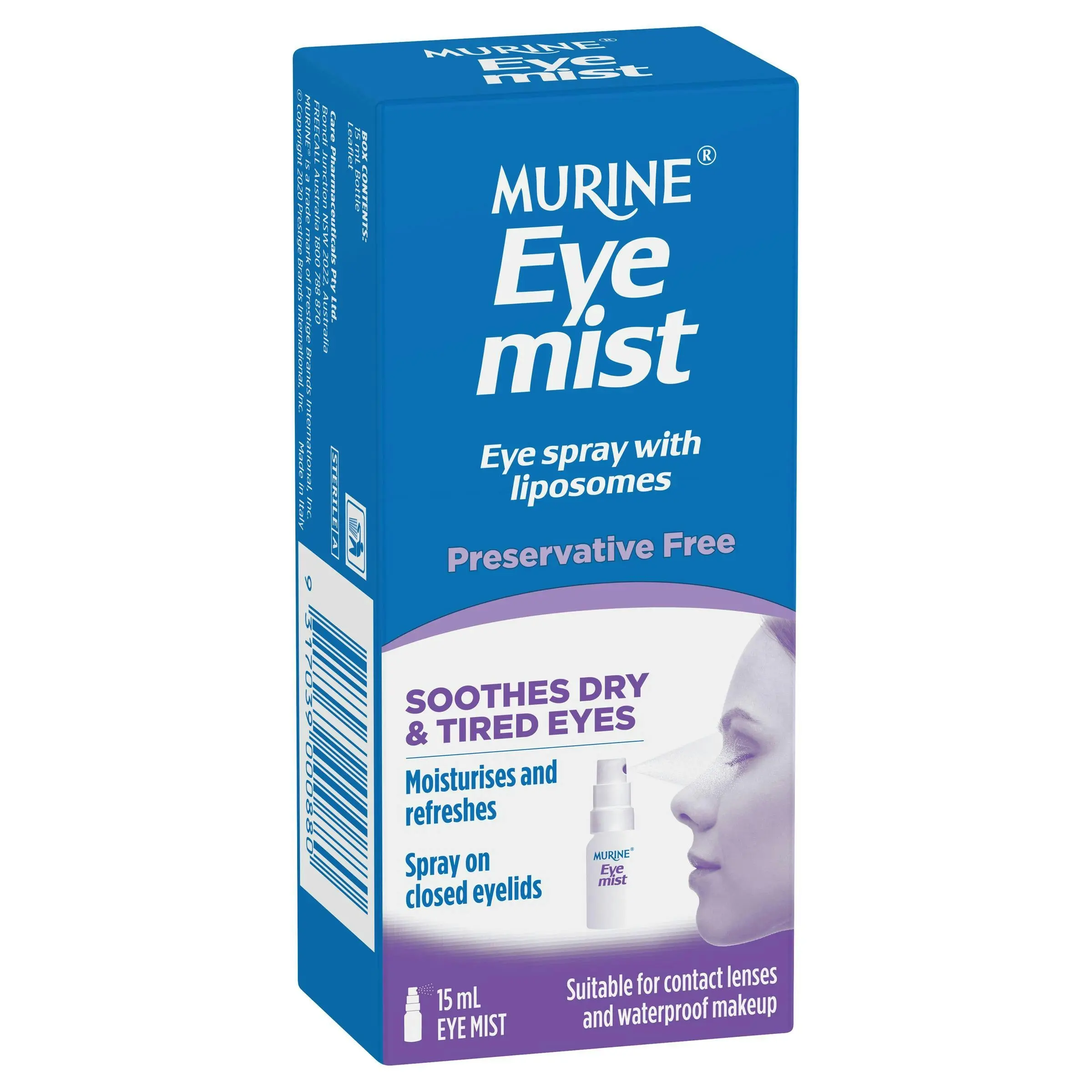 Murine Eye Mist Spray 15mL - Health