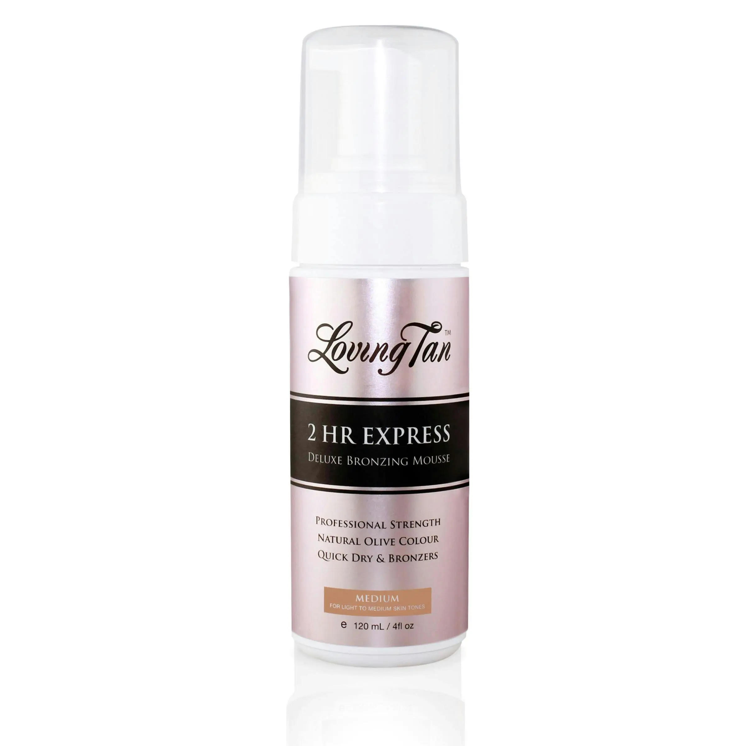 Loving Tan 2 Hour Express Deluxe Bronzing Mousse Medium 120mL - Beauty