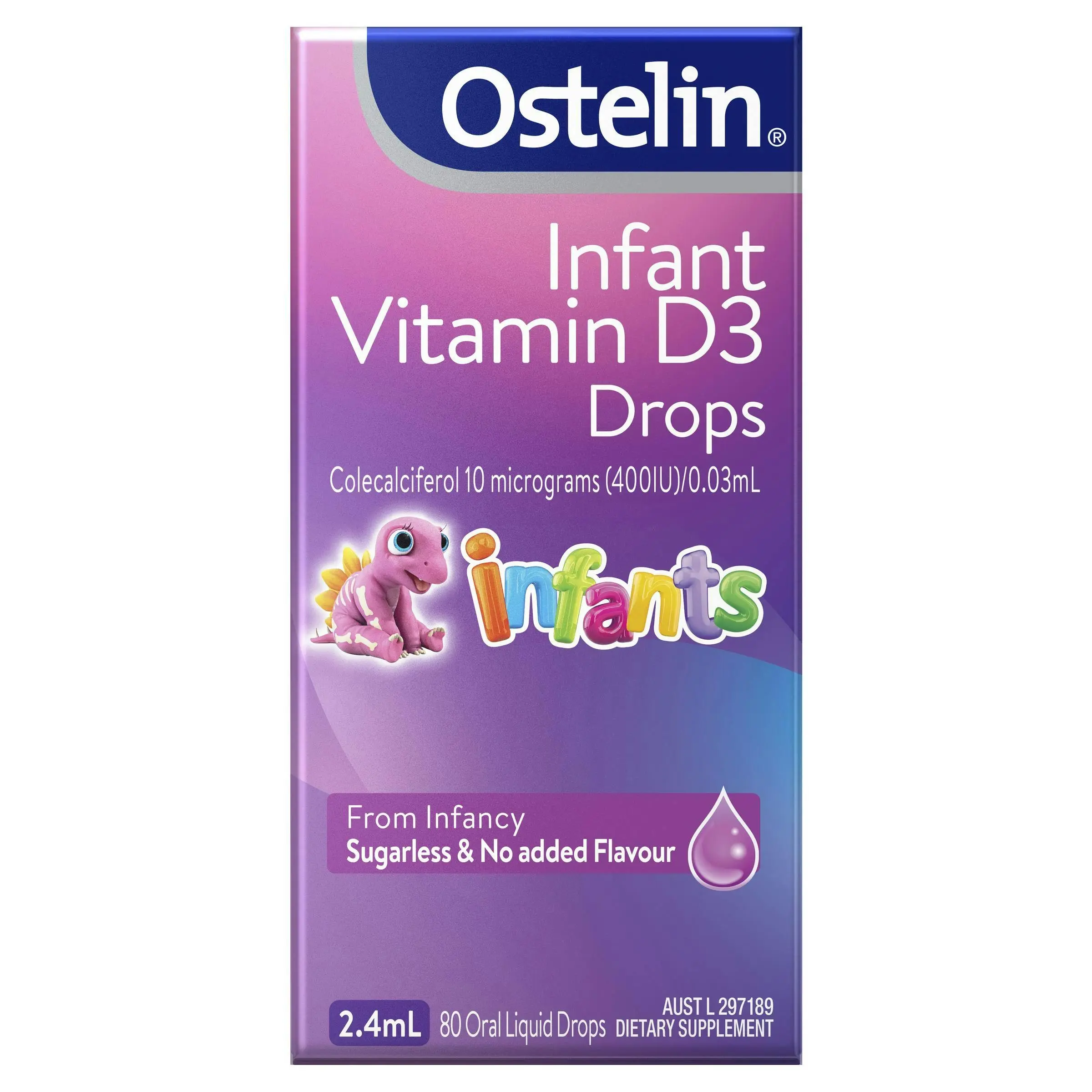Ostelin Infant Vitamin D3 Drops 2.4mL - Health