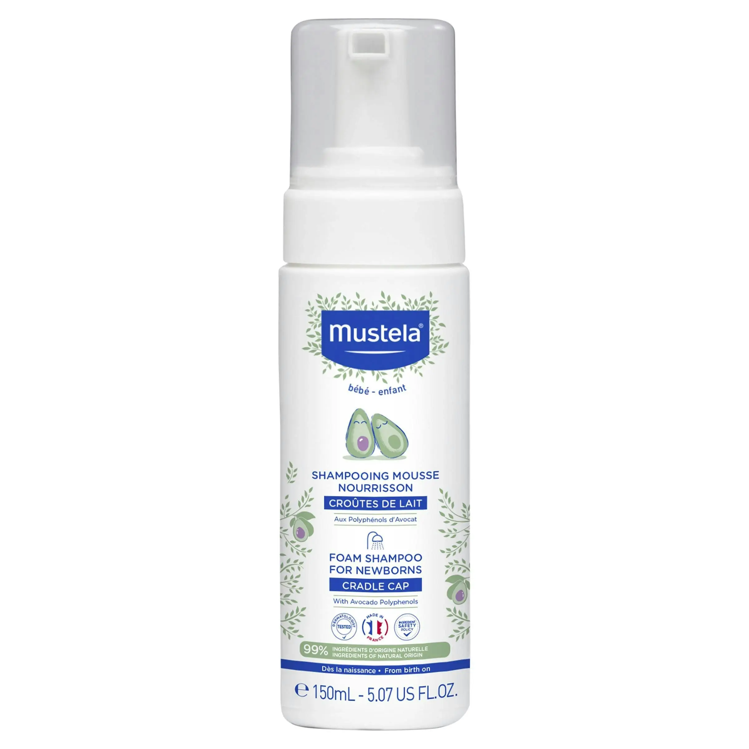 MUSTELA Newborn Foam Shampoo 150mL - Baby