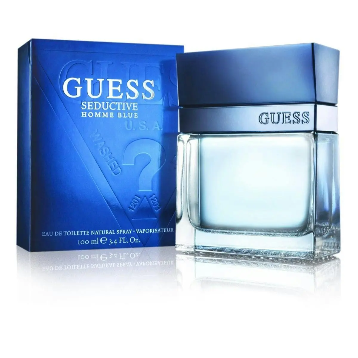 Guess Seductive Blue Eau De Toilette 100mL - Beauty