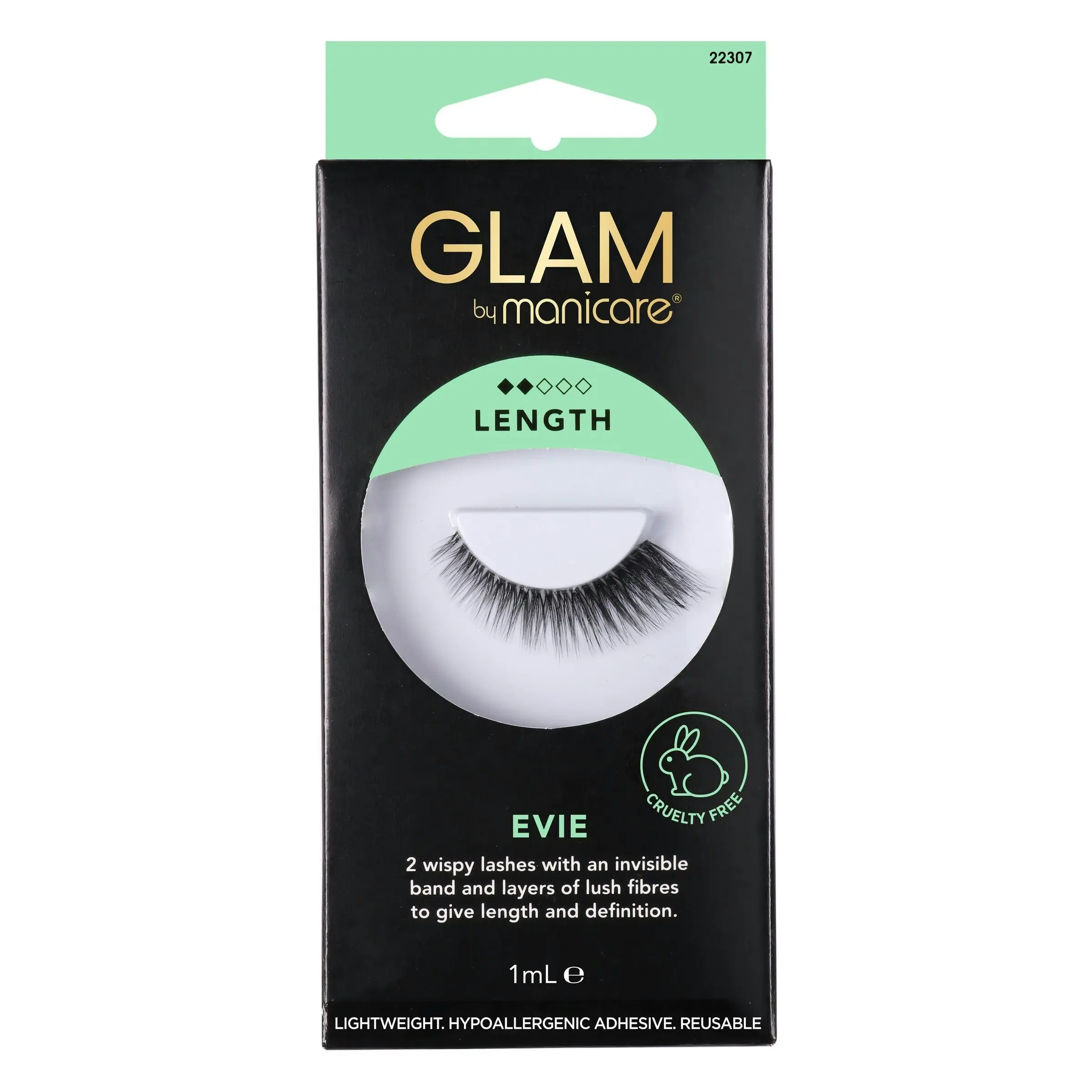 Glam by Manicare 55. Evie Lashes - Beauty