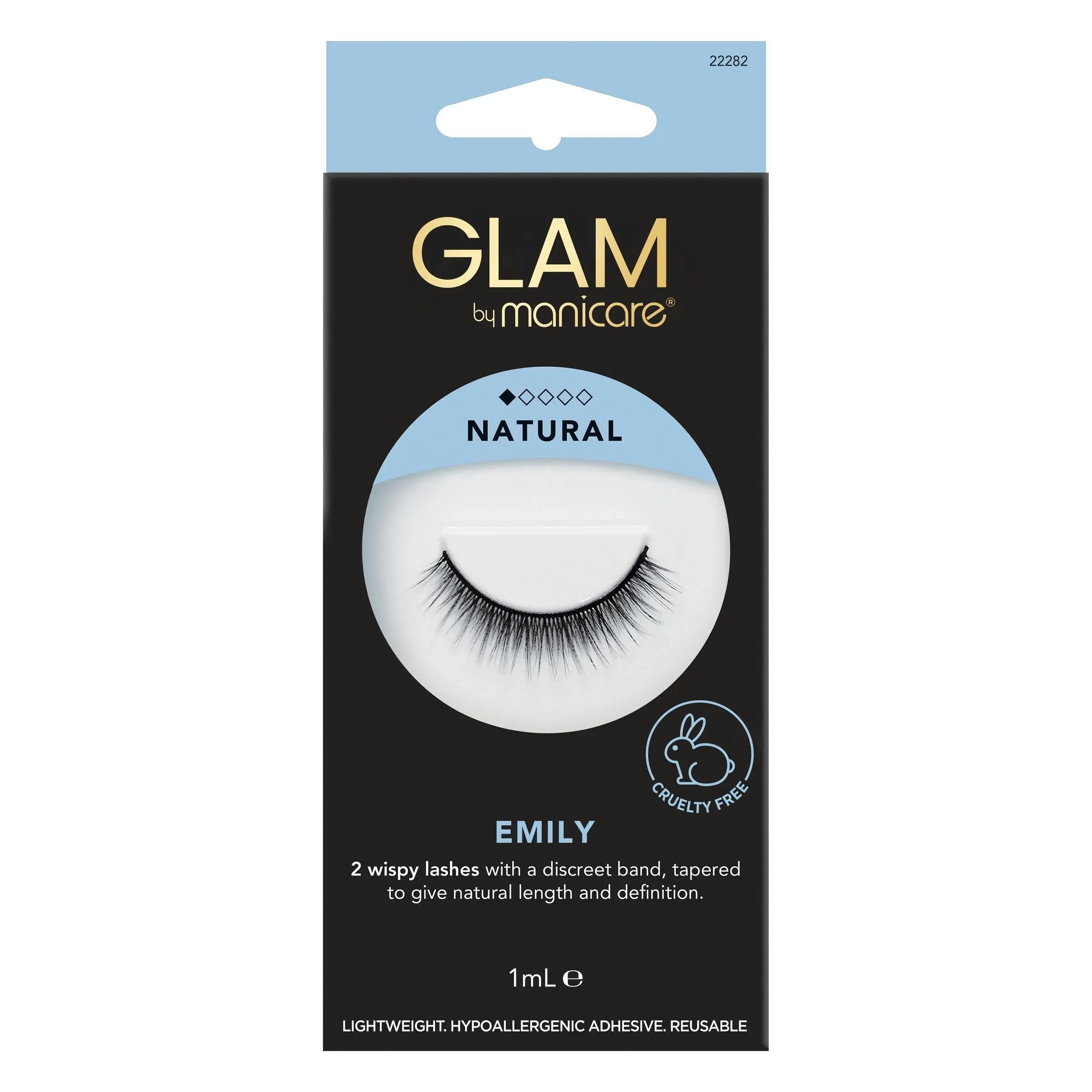 Glam by Manicare 52. Emily Mink Effect Lashes - Beauty