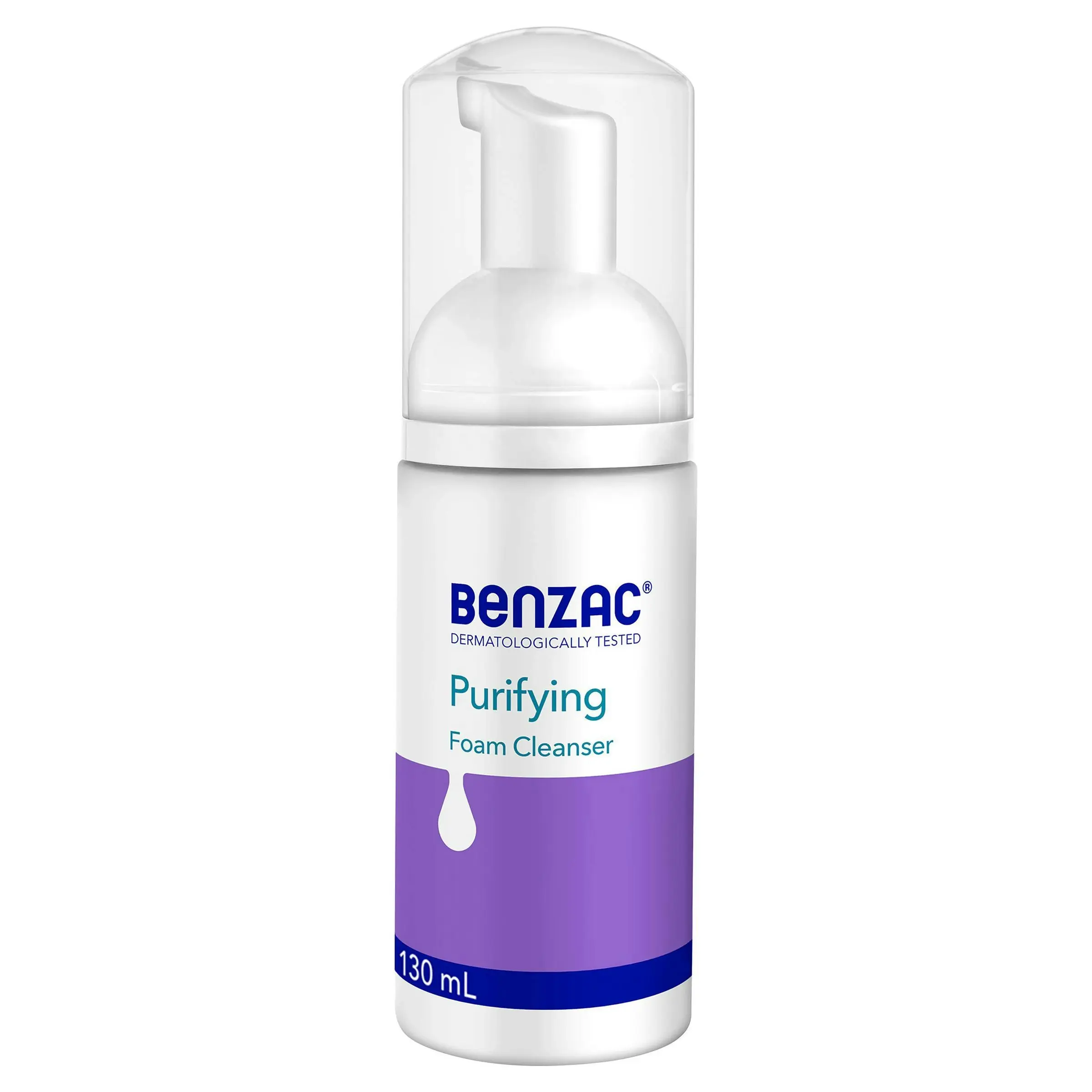 Benzac Purifying Foam Cleanser 130mL - Beauty