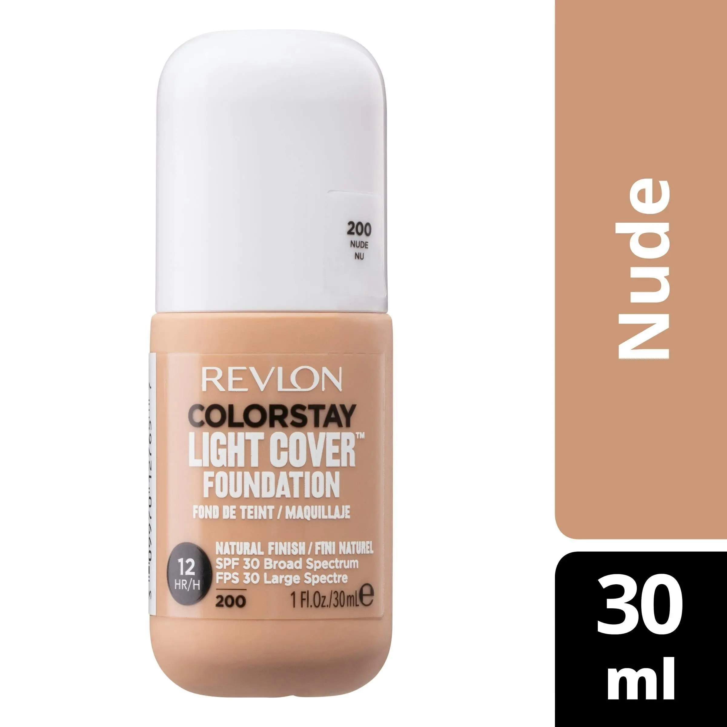 Revlon ColorStay Light Cover Foundation 200 Nude - Beauty