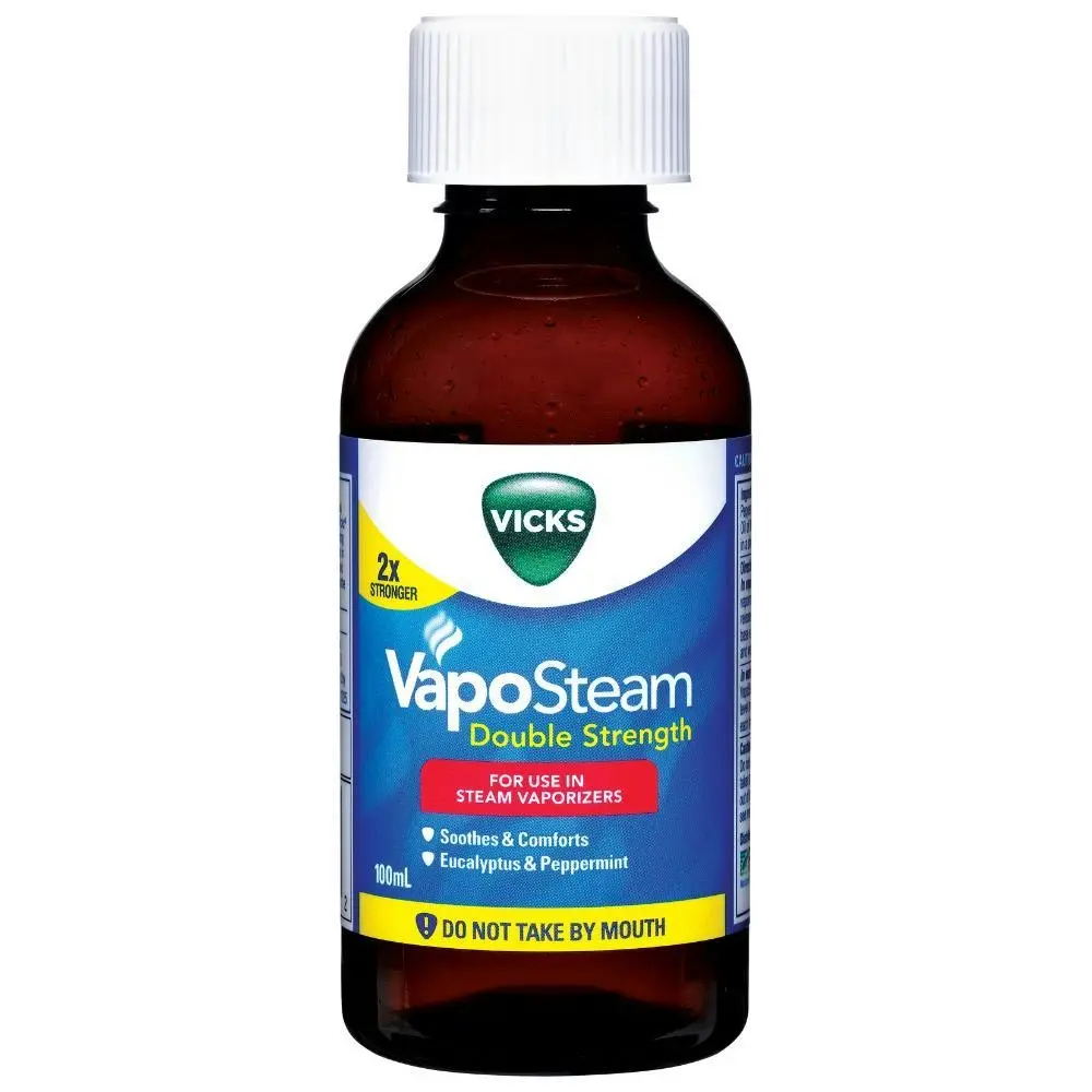 Vicks VapoSteam Inhalant Double Strength 100mL - Health