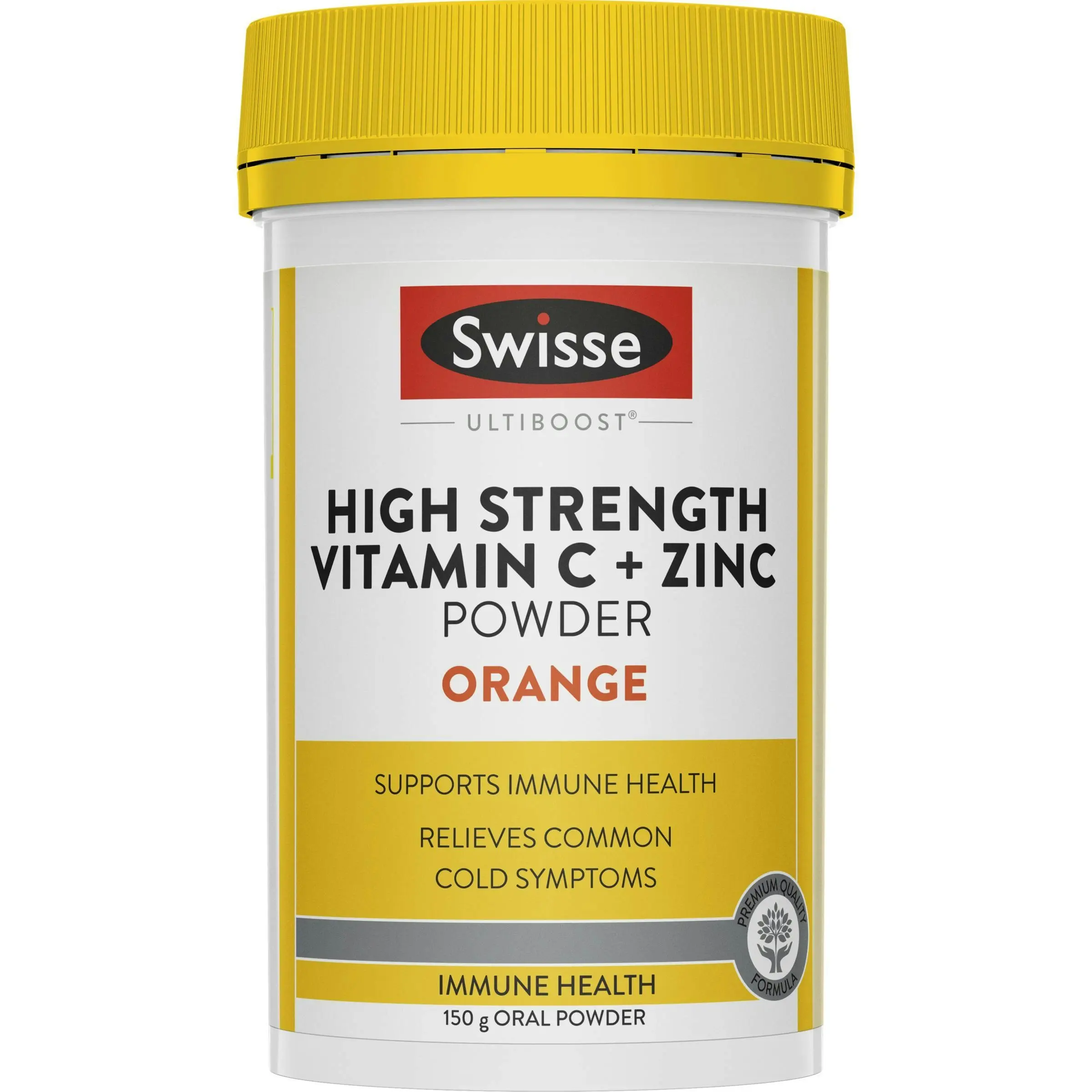 Swisse Ultiboost High Strength Vitamin C + Zinc Powder Orange 150g - Health