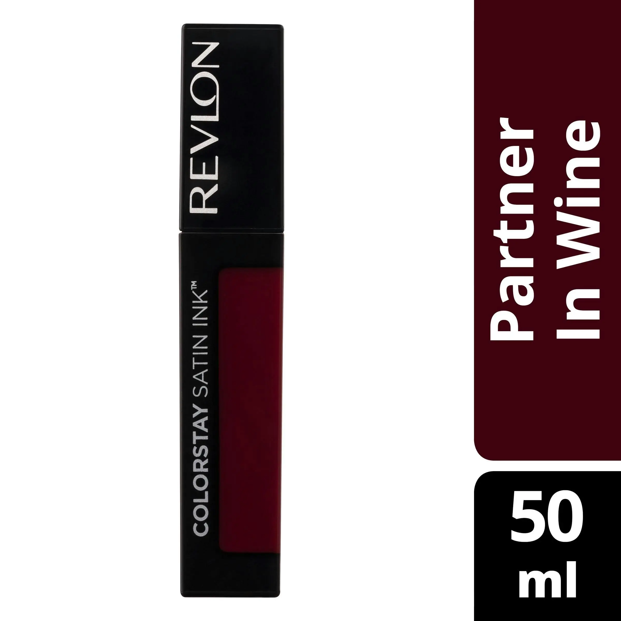 Revlon ColorStay Satin Ink Liquid Lipstick 021 Partner In Wine - Beauty