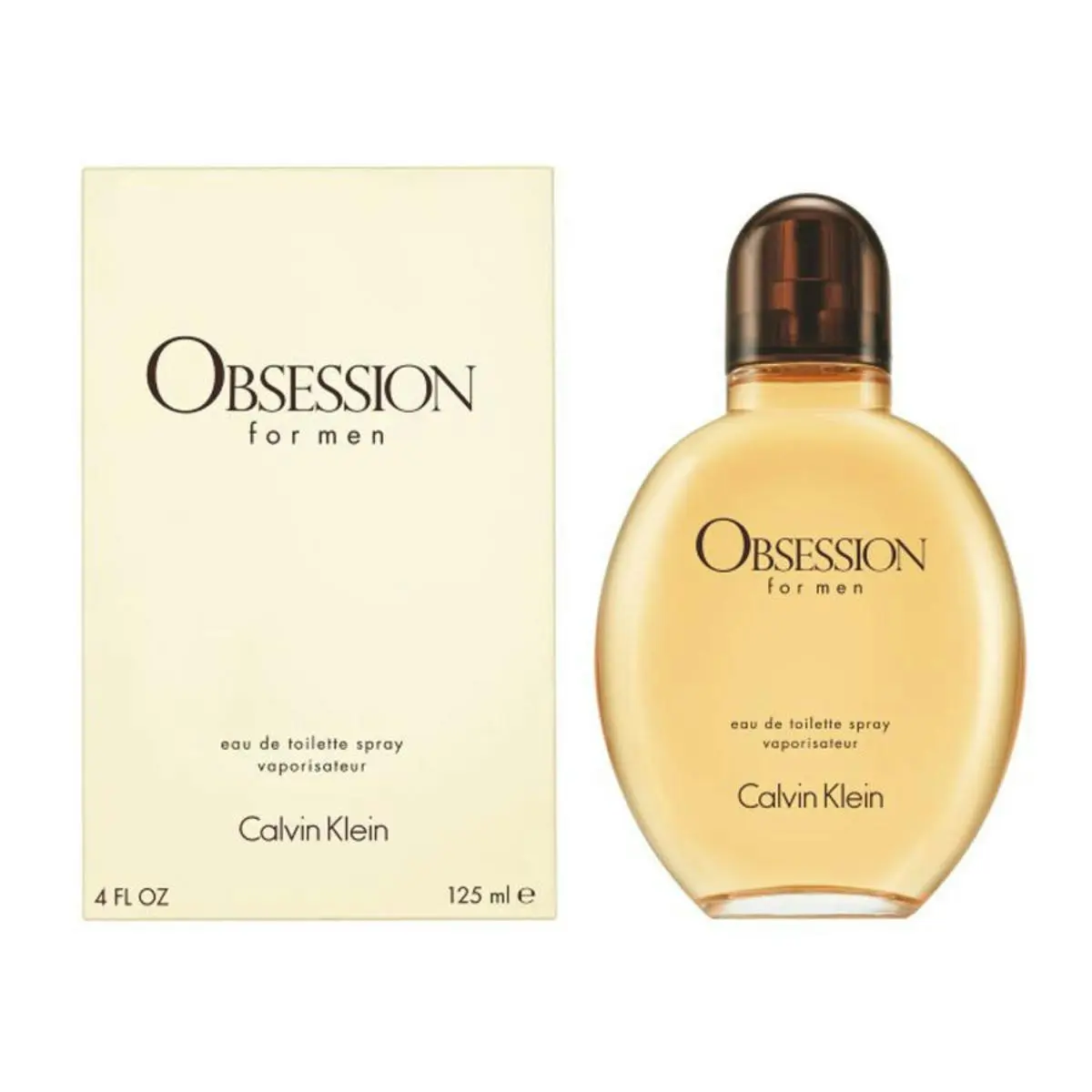 Calvin Klein CK Obsession For Men Eau De Toilette 125mL - Beauty