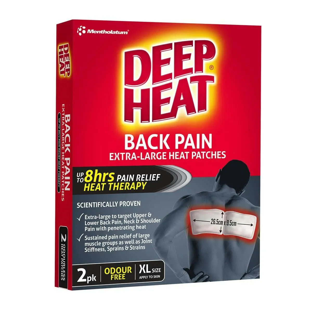 Deep Heat Back Patches XL - Health