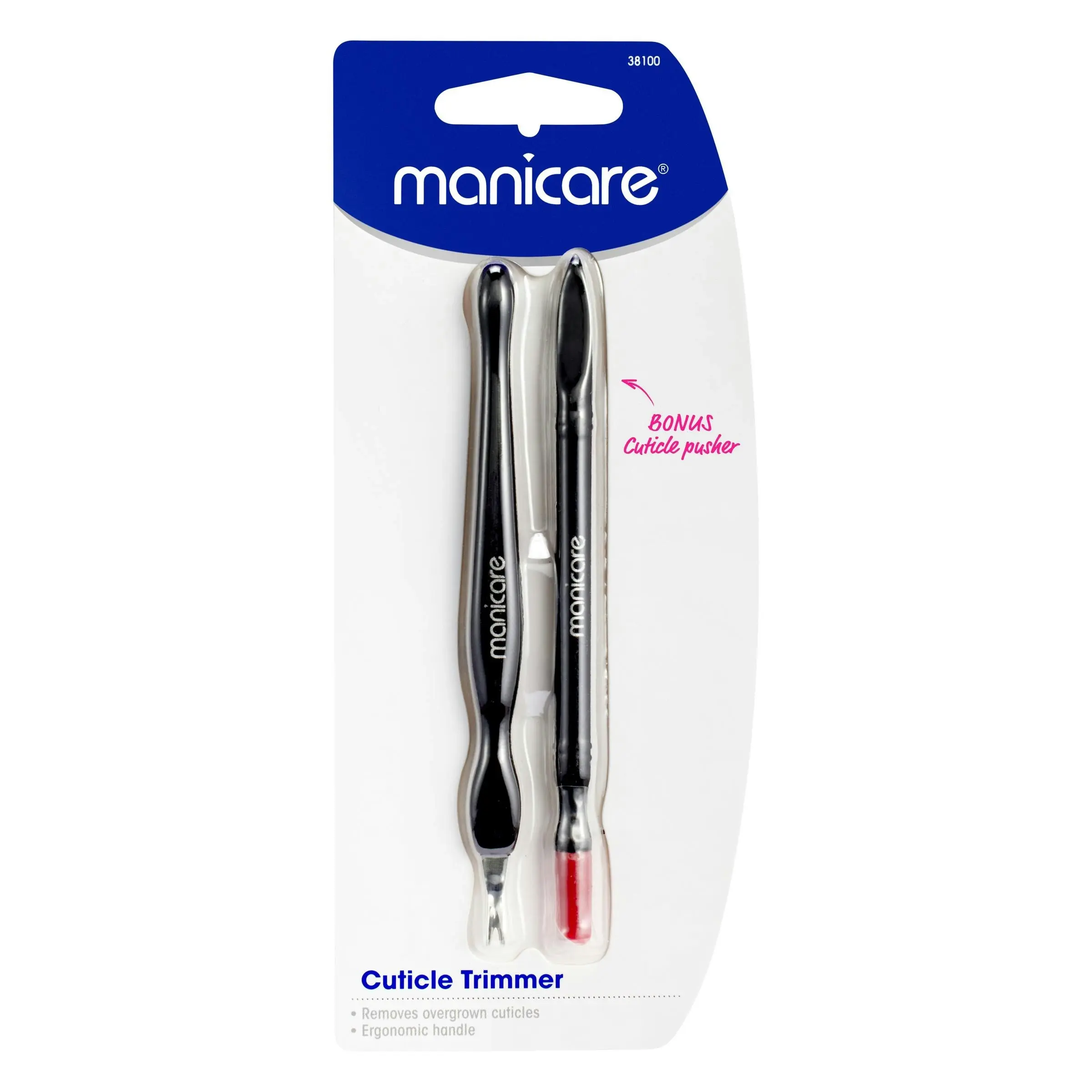 Manicare Cuticle Trimmer with Bonus Pusher - Beauty