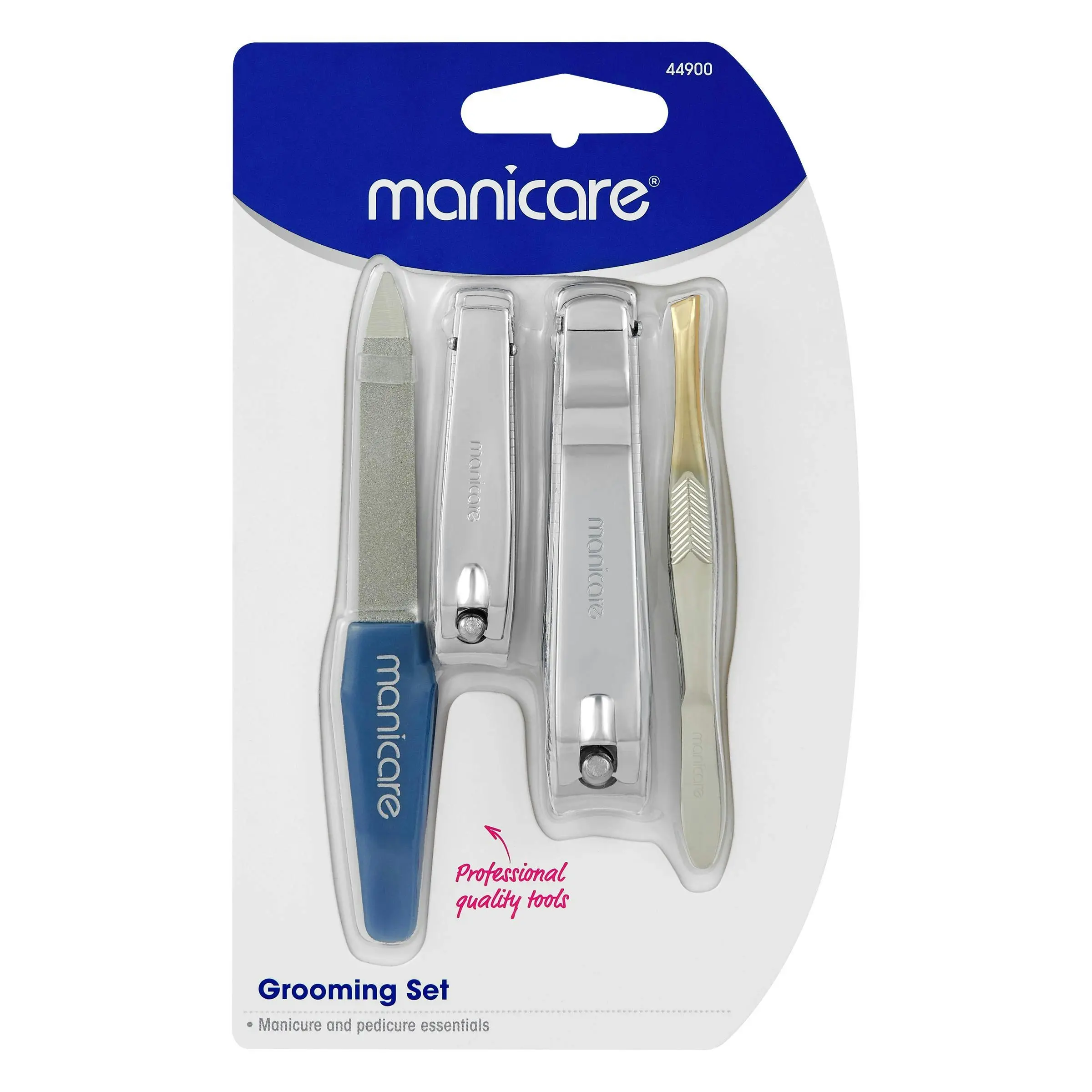 Manicare Manicure and Pedicure Grooming Set 4 Piece - Beauty