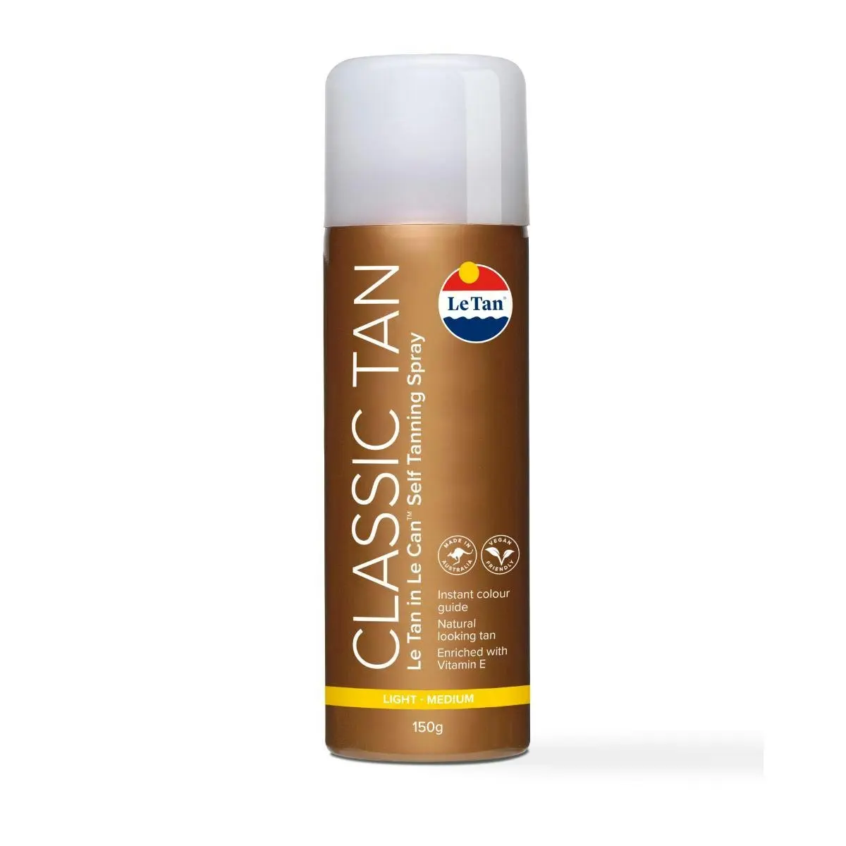 Le Tan Classic Tan Le Tan In Le Can Self Tanning Spray Light/Medium 150G - Beauty