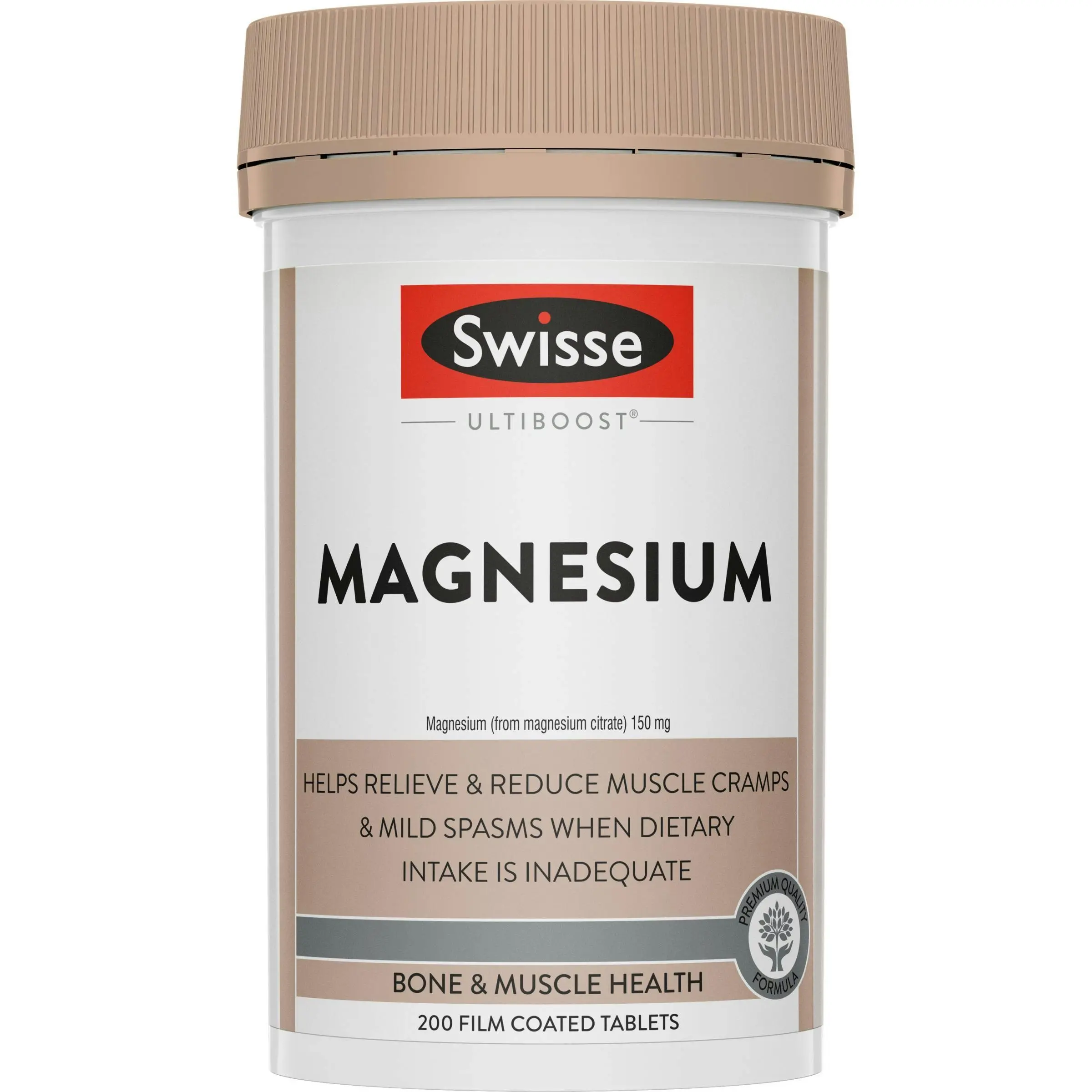 Swisse Ultiboost Magnesium 200 Tablets - Health